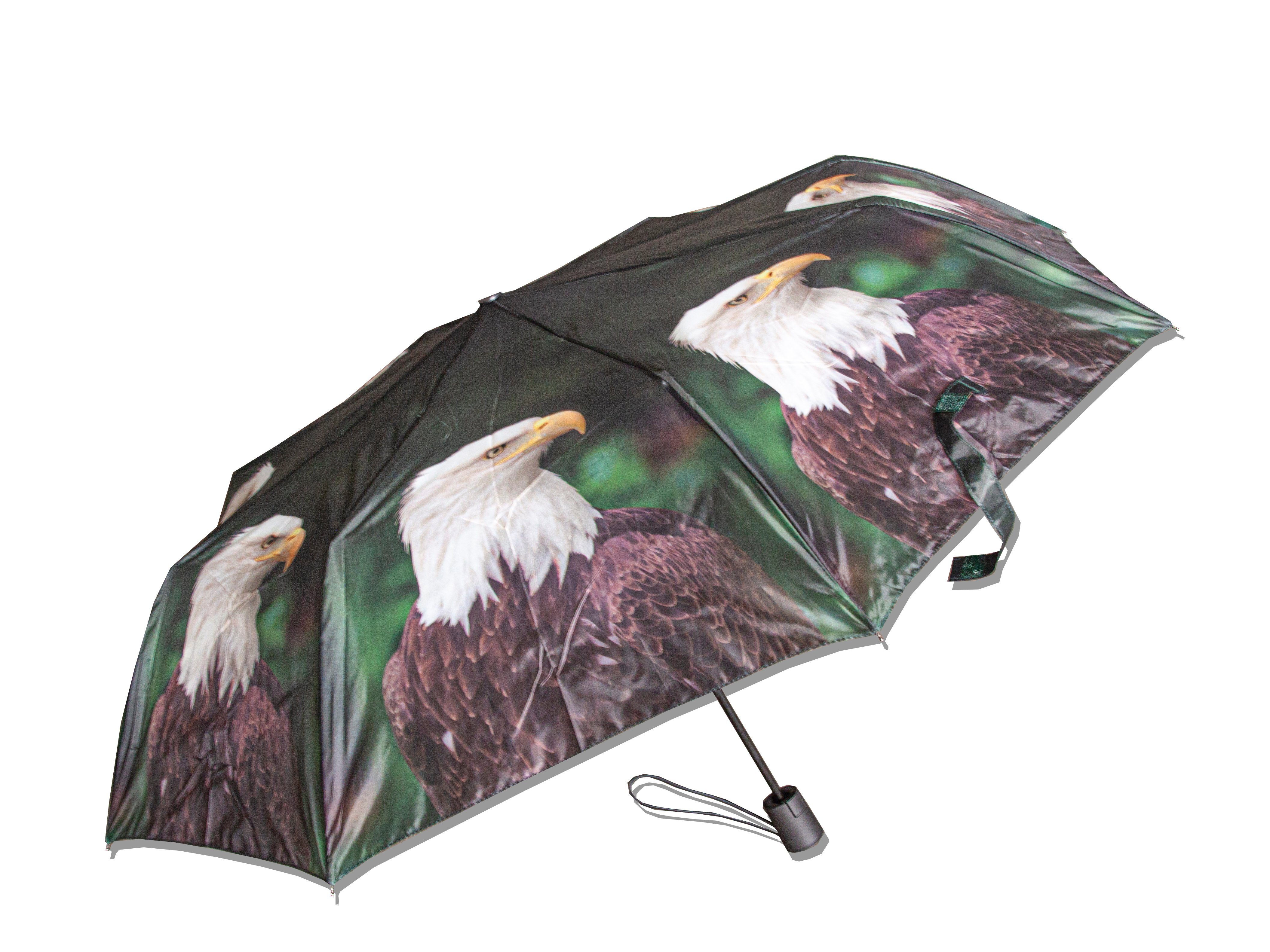 Taschenregenschirm Regenschirm - Adler - Ø 95 cm