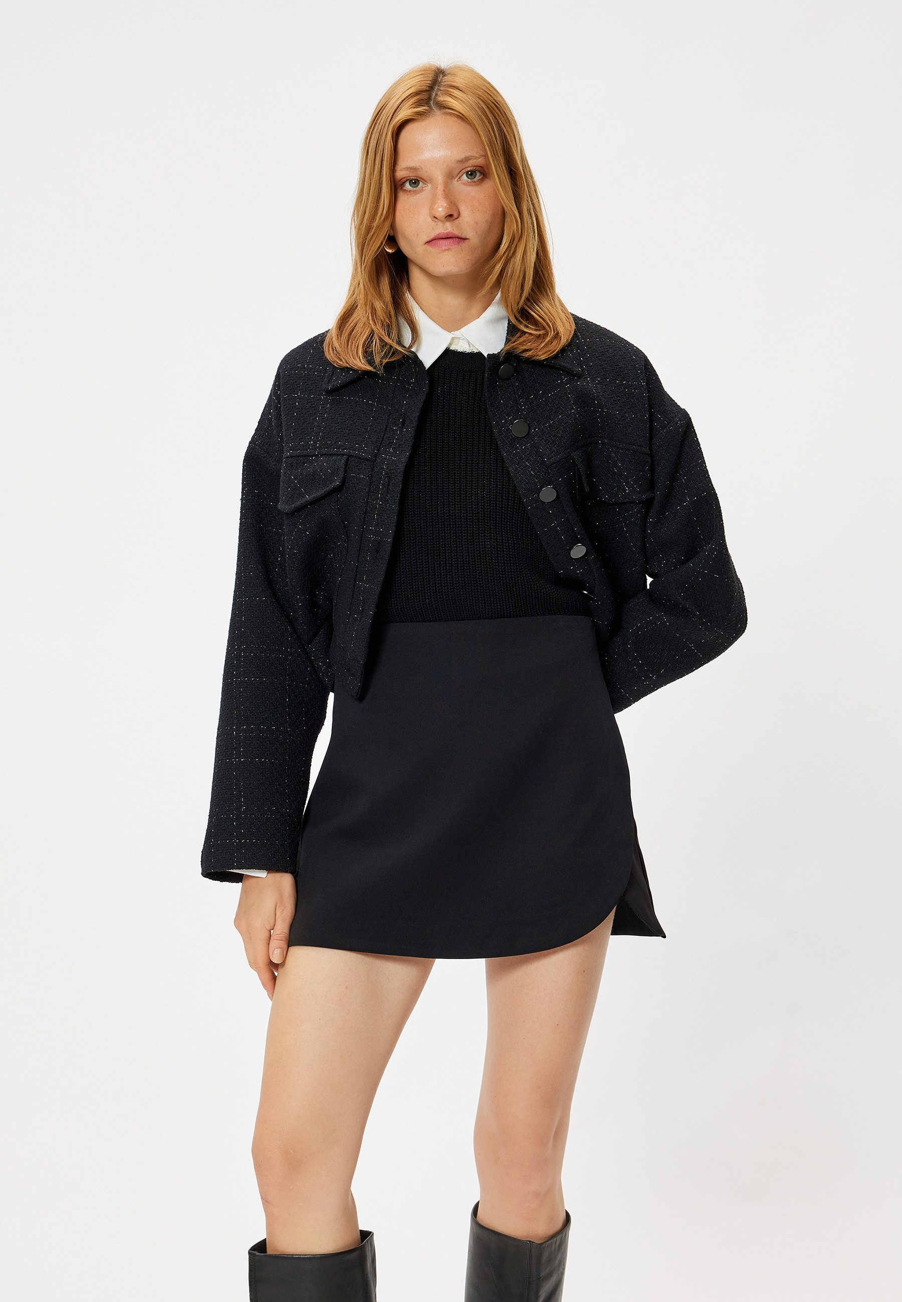 Koton Hosenrock Mini Länge Normale Leibhöhe