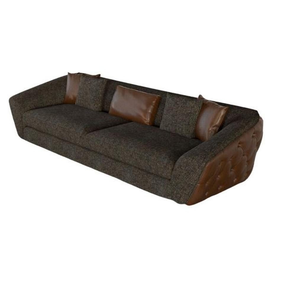 JVmoebel 3-Sitzer Modernes Sofa in elegantem Design mit hochwertigem Bezug, 1 Teile, Made in Europe