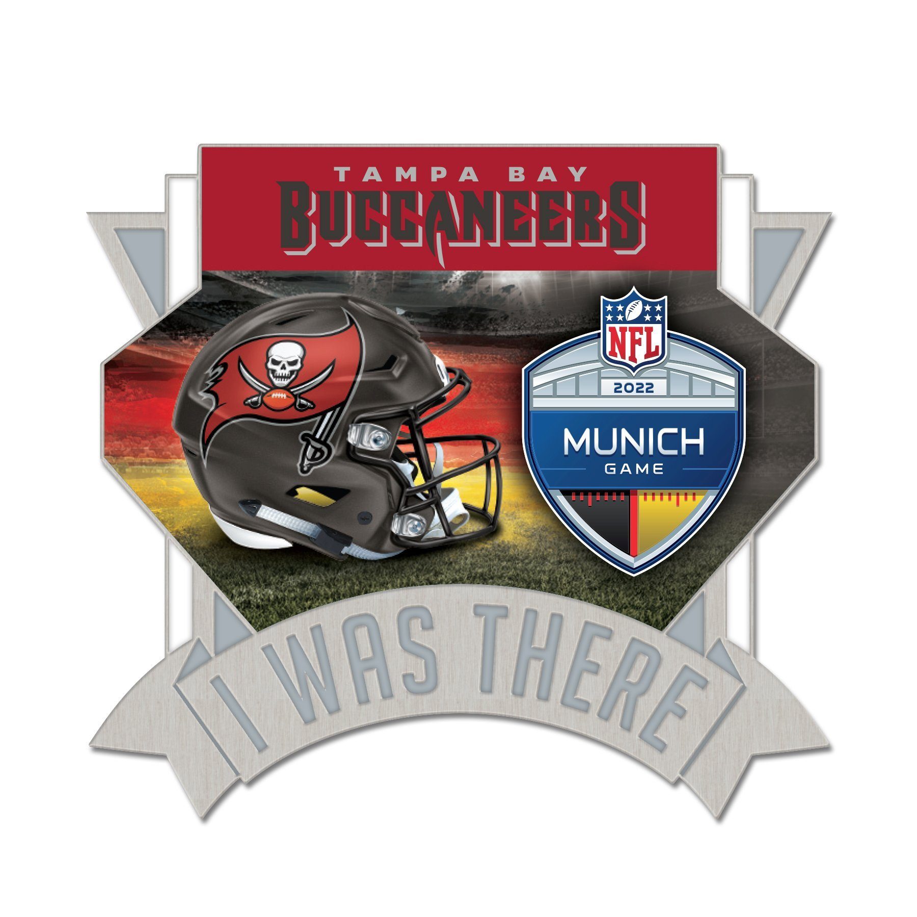 NFL WAS Pin Buccs THERE I WinCraft Pins Badge NFL