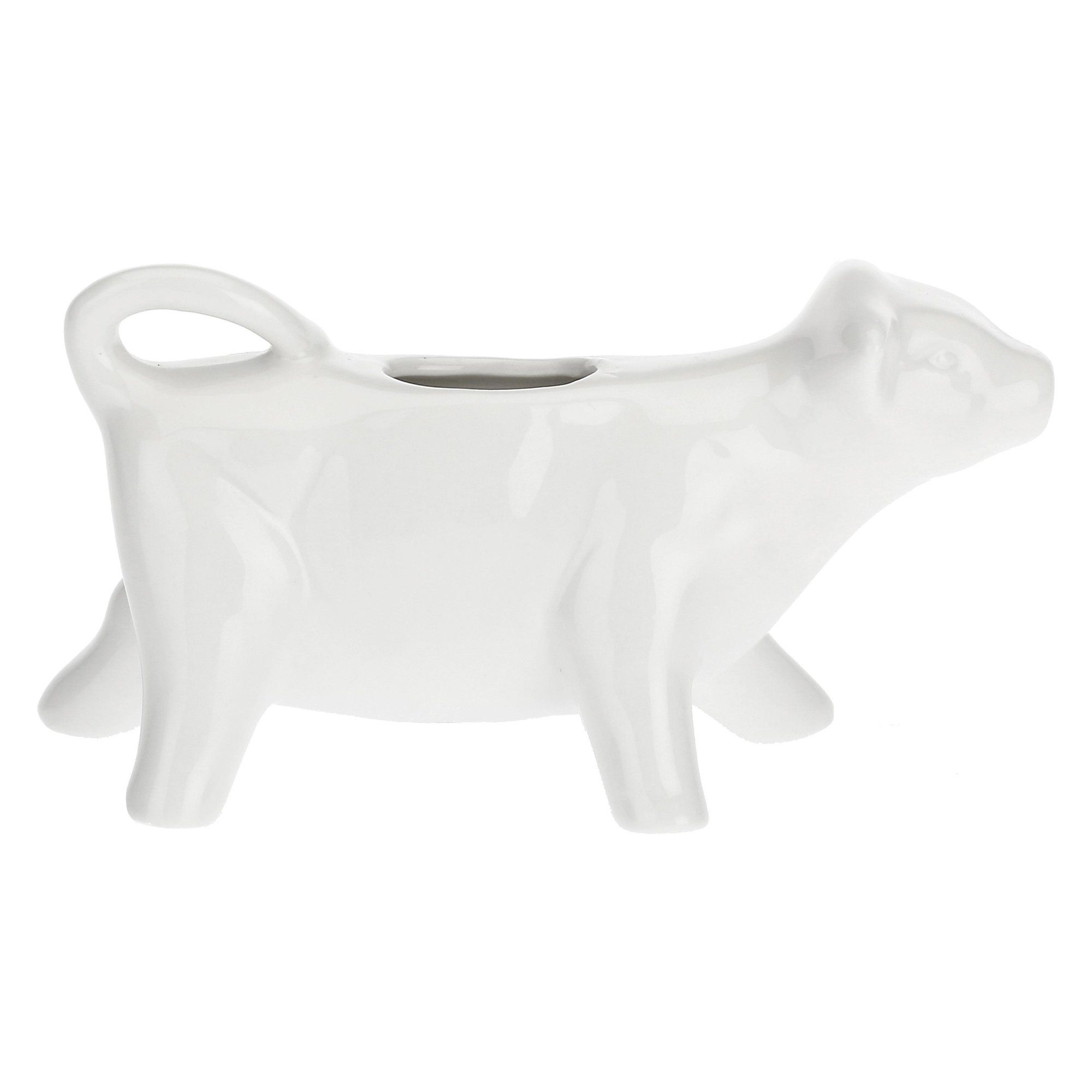 Milchgießer Sahnekännchen Porcellana Milchkännchen 15cm, La Spülmaschinengeeignet Kuh Bianca l, 0.12