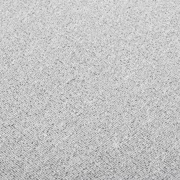 Teppich Teppichläufer Hellgrau 80x300 cm, furnicato, Rechteckig