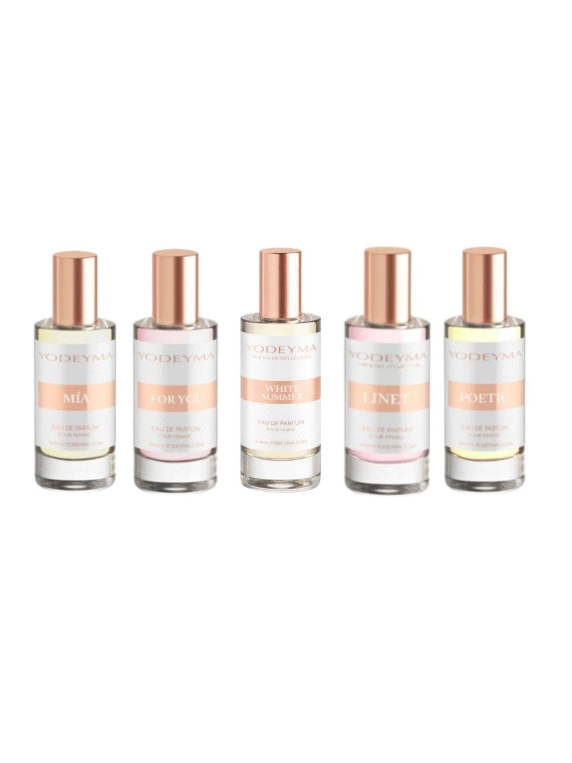 YODEYMA Pflege-Geschenkset Yodeyma Schnupper-Set Feminine Sommerträume 5 x 15 ml Set