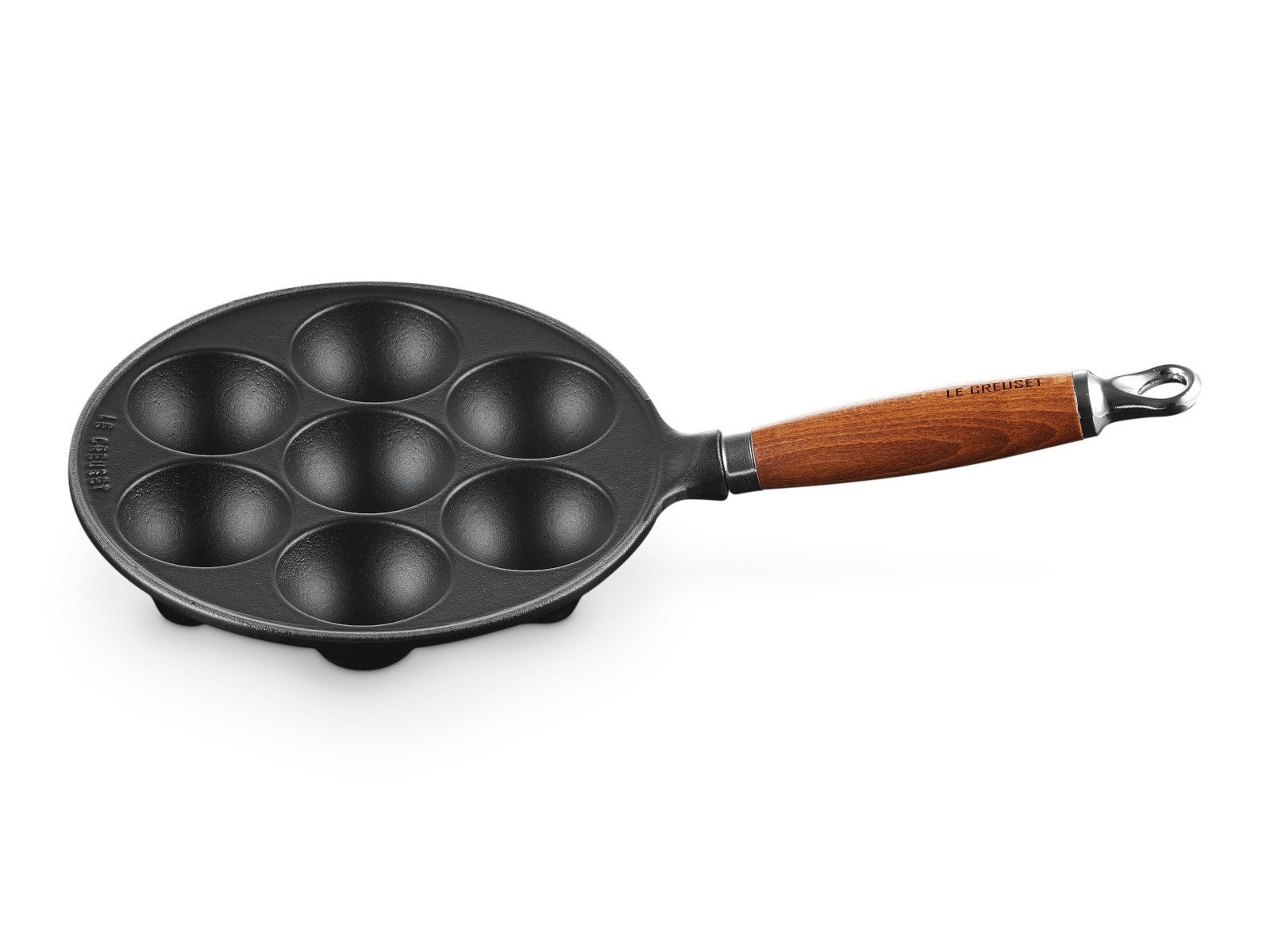LE CREUSET Bratpfanne Pförtchenpfanne Tradition schwarz matt 20cm
