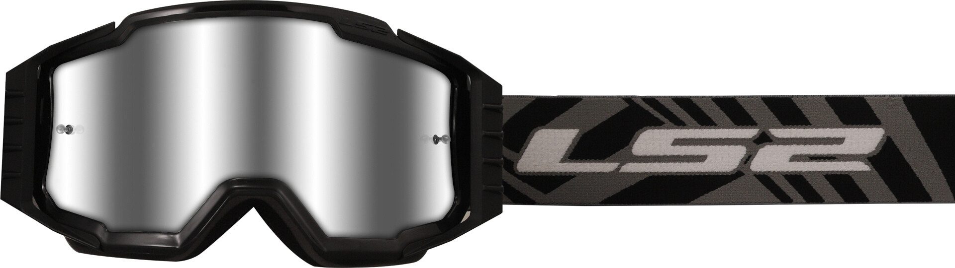 LS2 Motorradbrille Charger Pro Motocross Brille, Mit Band