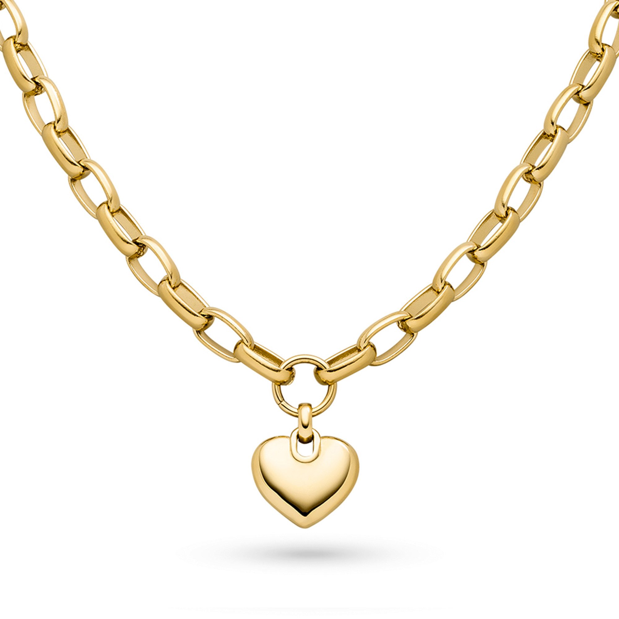 s.Oliver Kette mit Anhänger Chunky Heart, Herz