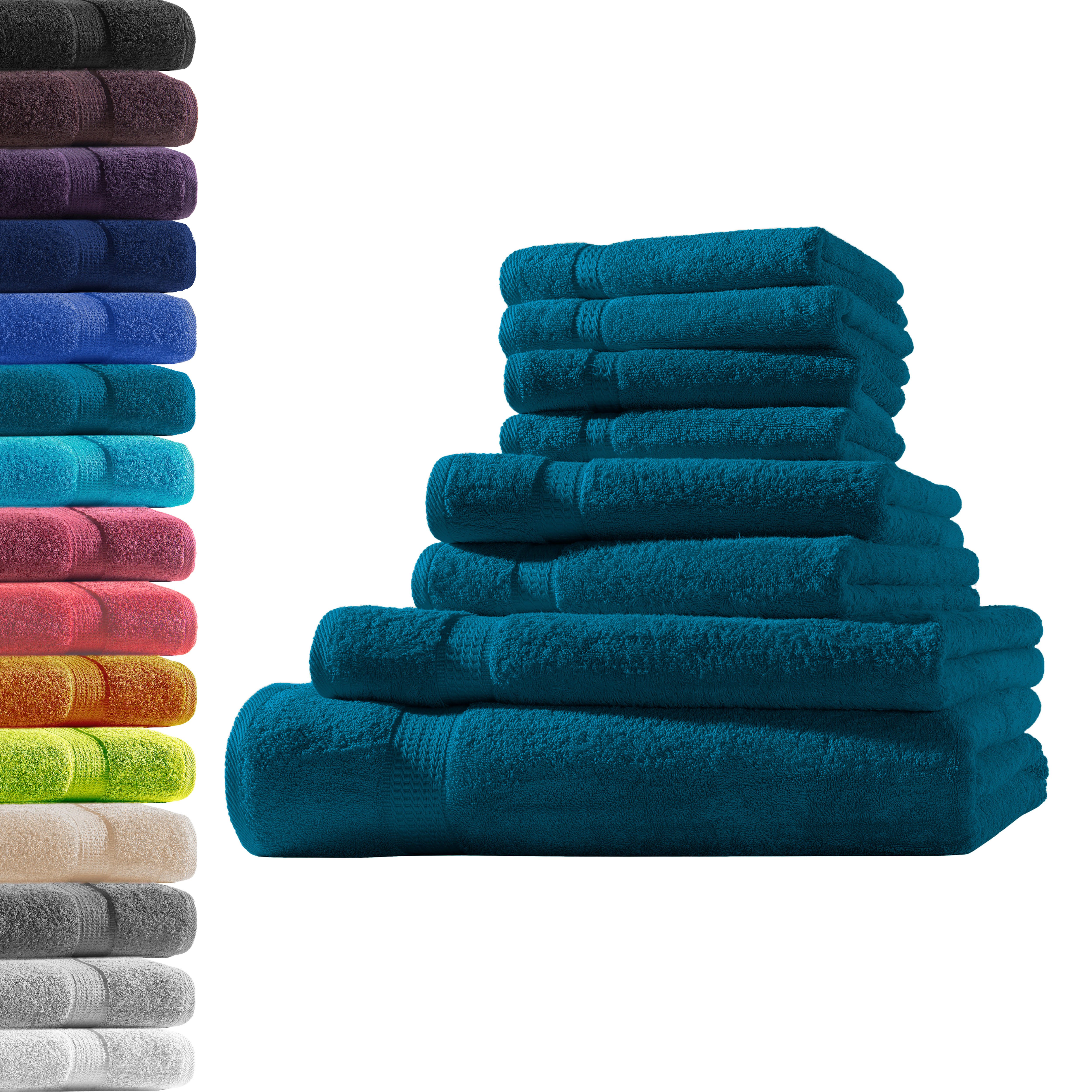 Hometex Premium Textiles Handtuch in Premium Qualität 500 g/m², Feinster Fr günstig online kaufen
