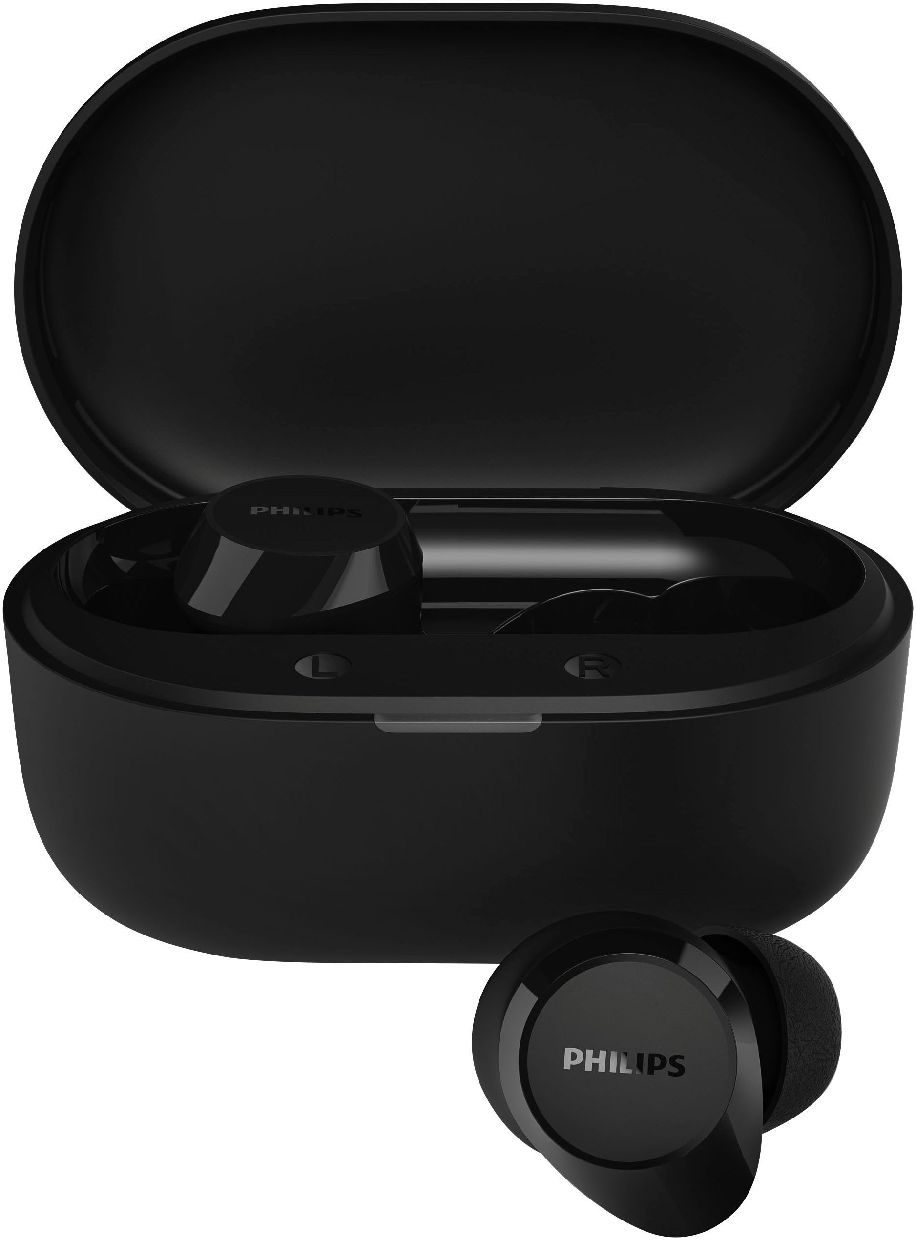 Philips TAT1300BK/00 wireless In-Ear-Kopfhörer (Rauschunterdrückung, True Wireless, Google Assistant, Siri, Bluetooth)