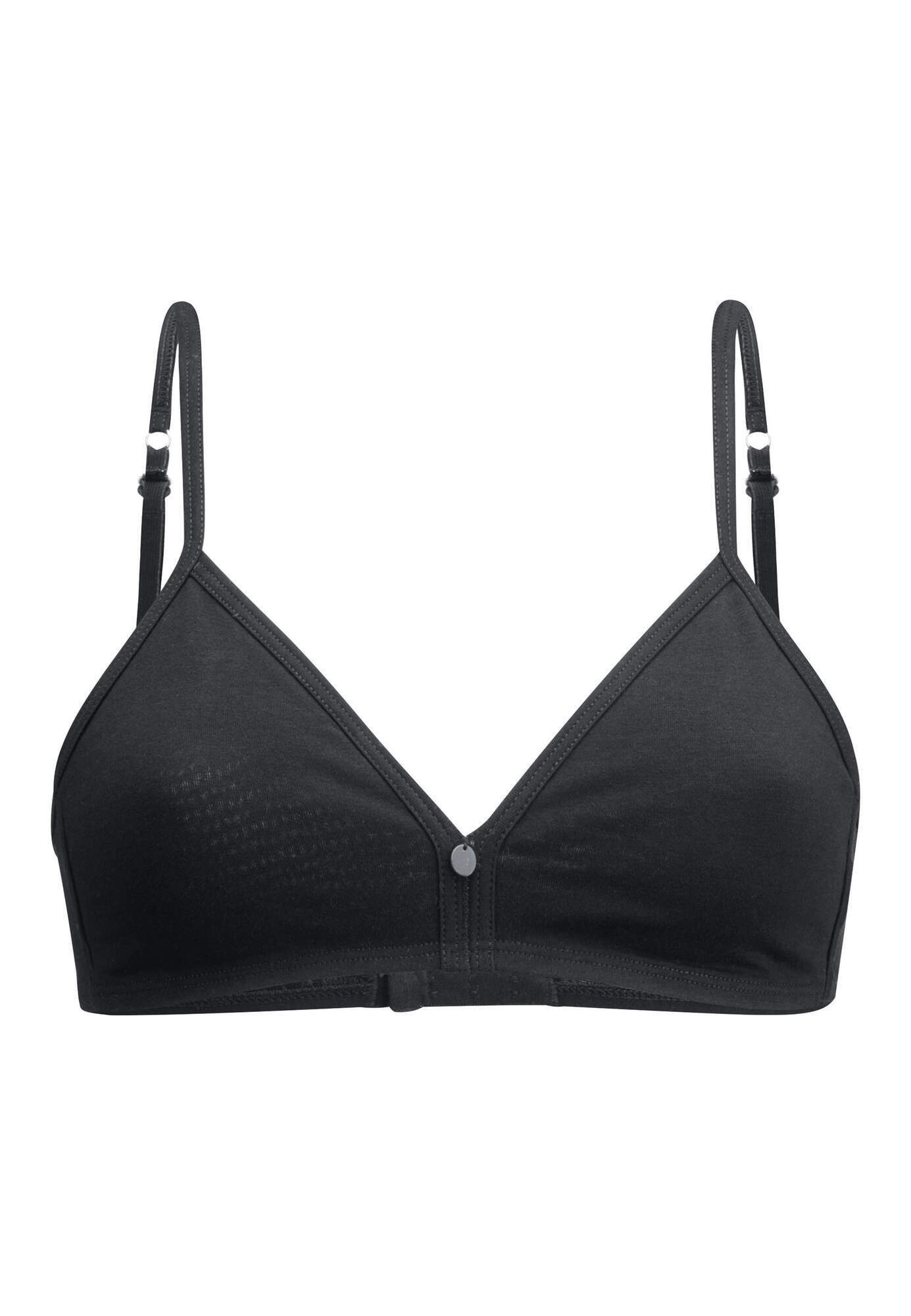 Hessnatur Außenträger-BH bügellos aus Bio-Baumwolle (1-tlg)