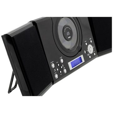 ROXX Stereoanlage Stereoanlage (Inkl. Fernbedienung, Inkl. Lautsprecherbox, Weckfunktion)