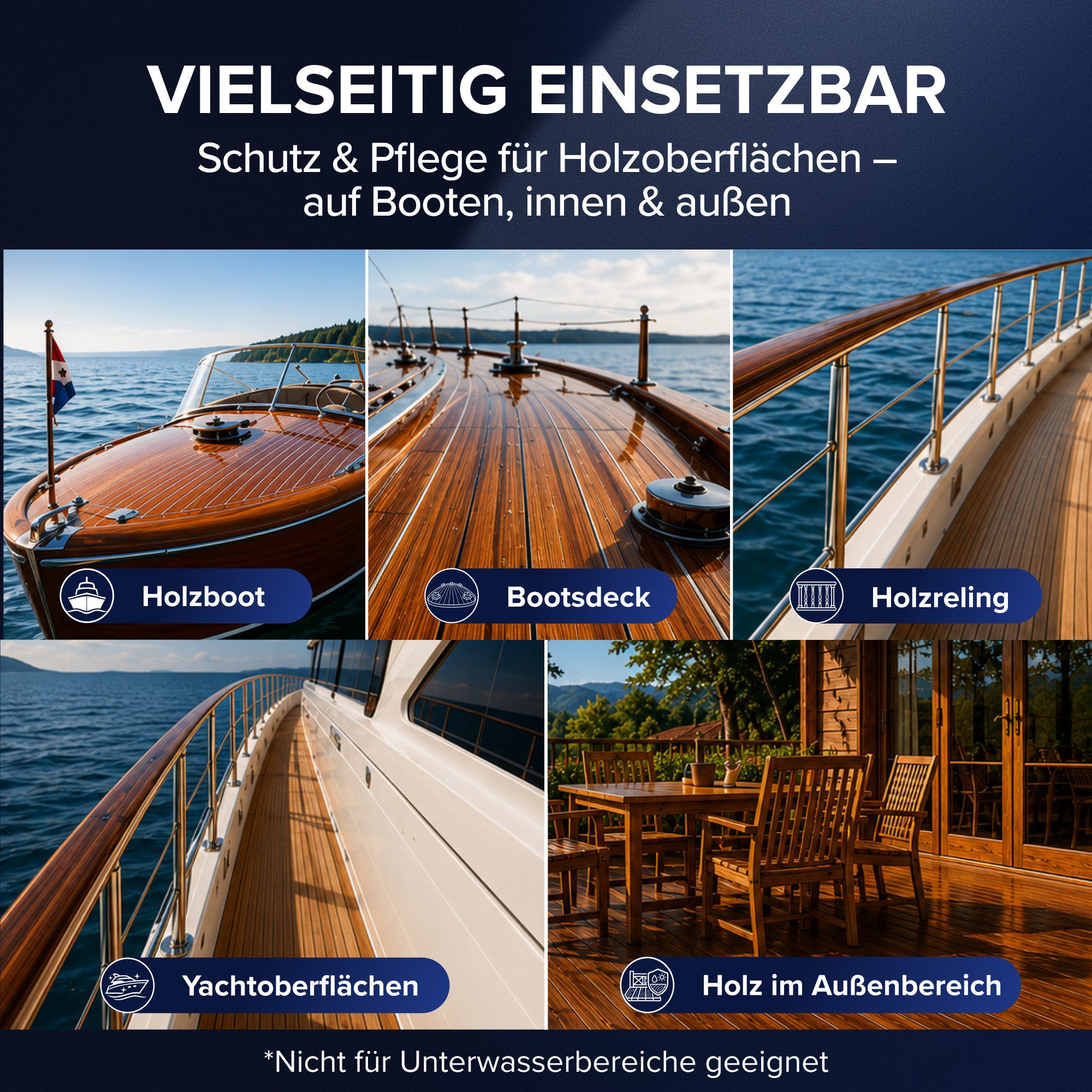 plid Klarlack Bootslack Klarlack Parkettlack Holzlack Schiffslack Holzschutzfarbe, Schnelltrocknend