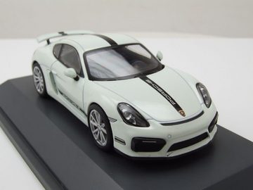 Schuco Modellauto Porsche Cayman GT4 981 weiß Modellauto 1:43 Schuco, Maßstab 1:43
