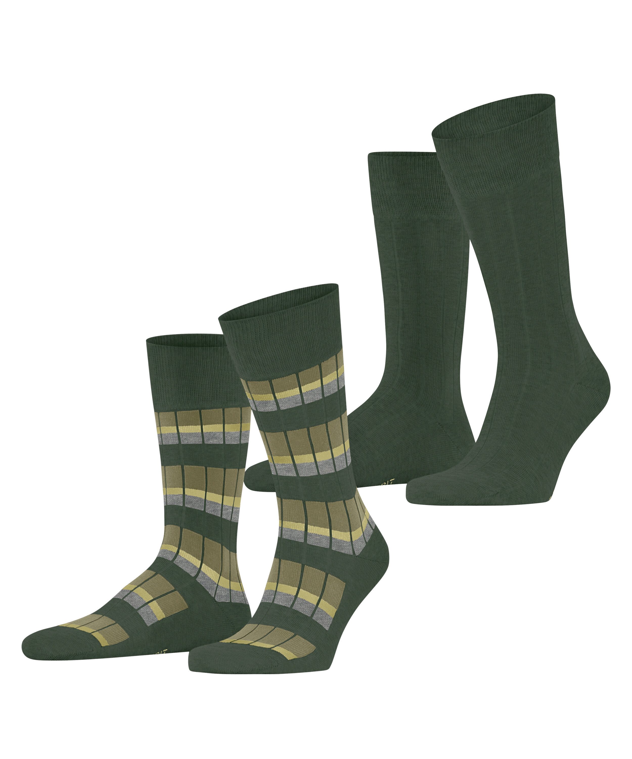 Esprit Socken Esprit Urban Rib 2 Pack Herren (2-Paar)