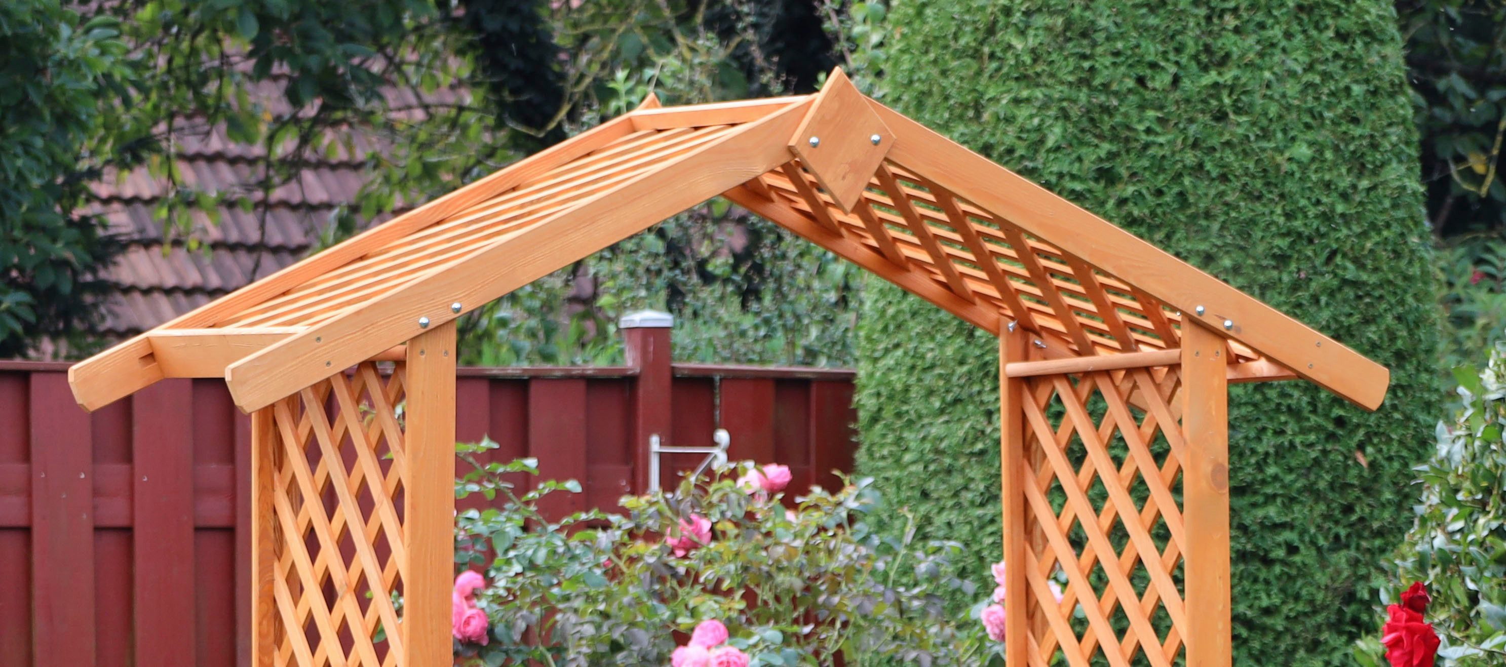 promadino Rosenbogen, Set mit Türen, BxTxH: 167x53x219 cm