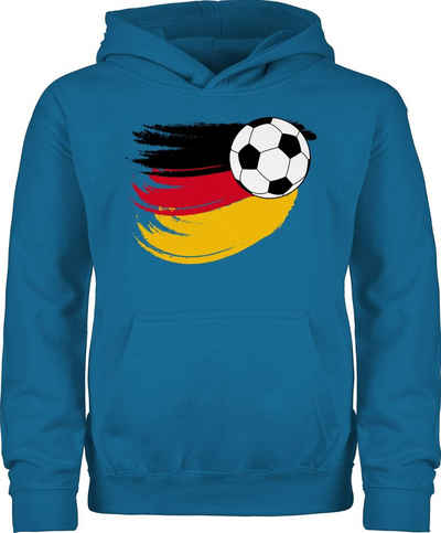 Shirtracer Hoodie Deutschland Fußball 2024 Fussball EM Fanartikel Kinder