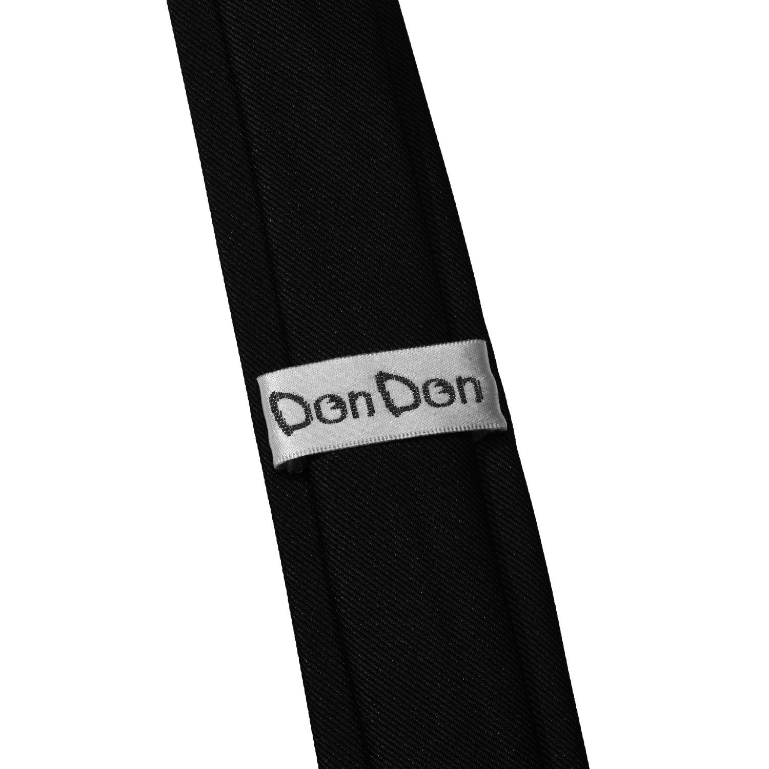 DonDon Krawatte schmale Krawatte 5 cm unifarben (Packung, 1-St., 1x Krawatte) matt, glänzend, gestreift, Seidenlook – Bild 4 von 5