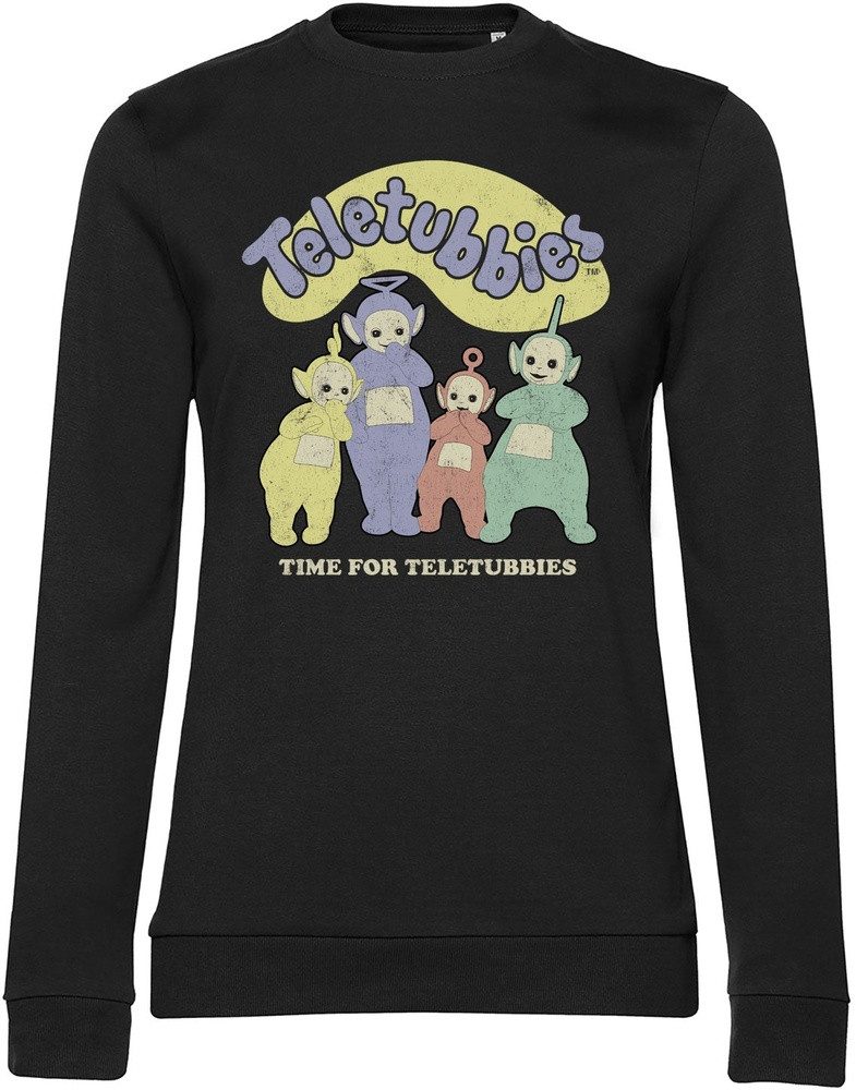 Teletubbies Rundhalspullover Time Fore Girly Sweatshirt