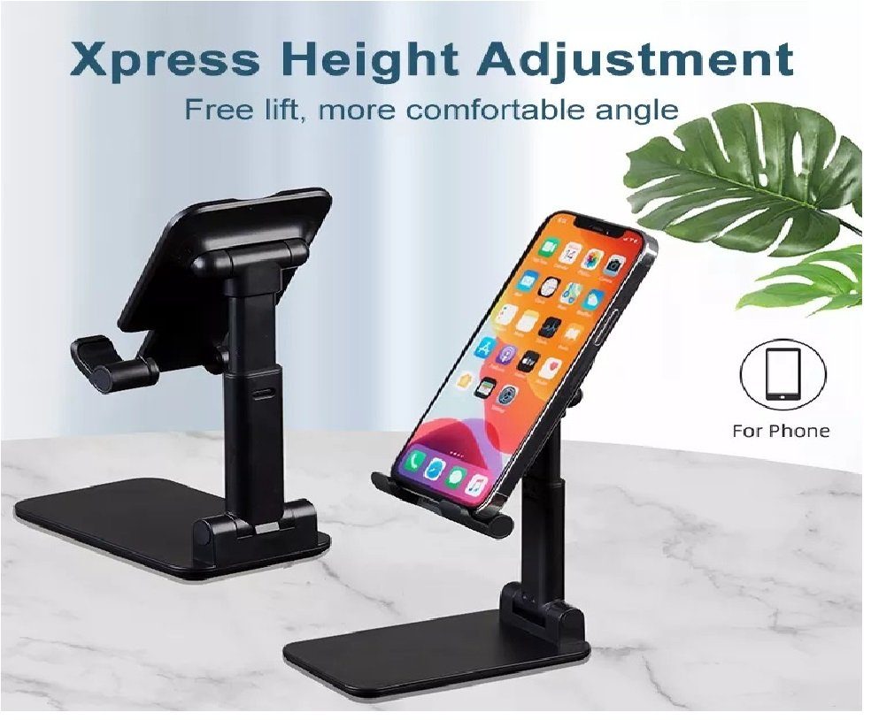 Lasuki Handy Gelenkarmhalterung Tablet Halterung Handy Halterung mit  Smartphone Handy Halter Universal Flexible Lang Arm Handy Ständer für