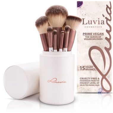 Luvia Cosmetics Kosmetikpinsel-Set »Prime Vegan«, 15 tlg., vegan