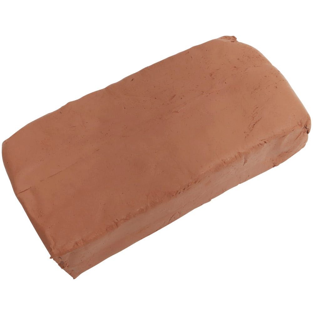 Mont Marte Modelliermasse Lufthärtende Modelliermasse - Terra, 500g - Kein Brennen erforderlich, Trocknet innerhalb von 24 Std. zum Formen, Schleifen, Bohren & Bemalen