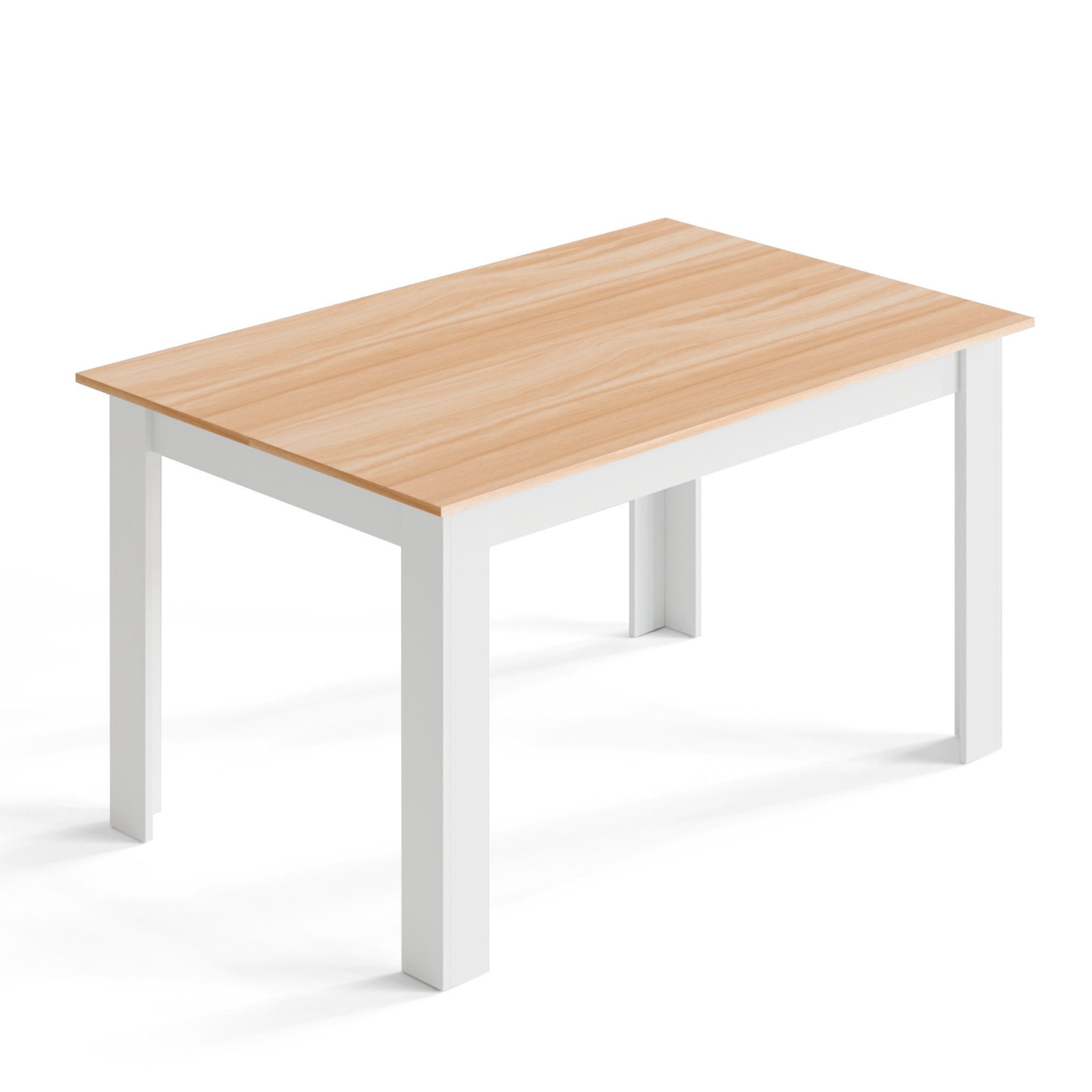 Mondeer Esstisch Esszimmertisch (120 x 80 x 75cm), Vielseitig, Stilvoll, in Mehreren Farben wählbar