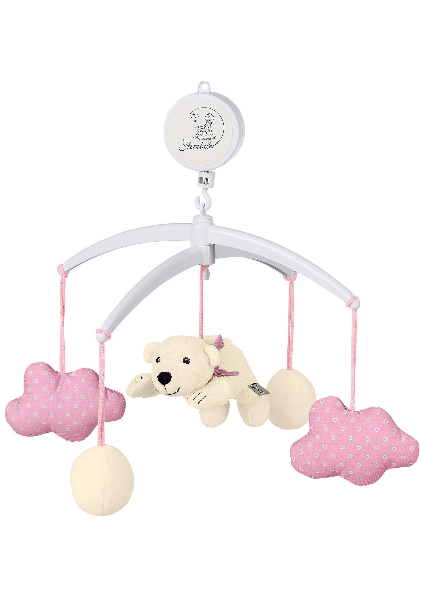 sterntaler mobile mit spieluhr ella rosa