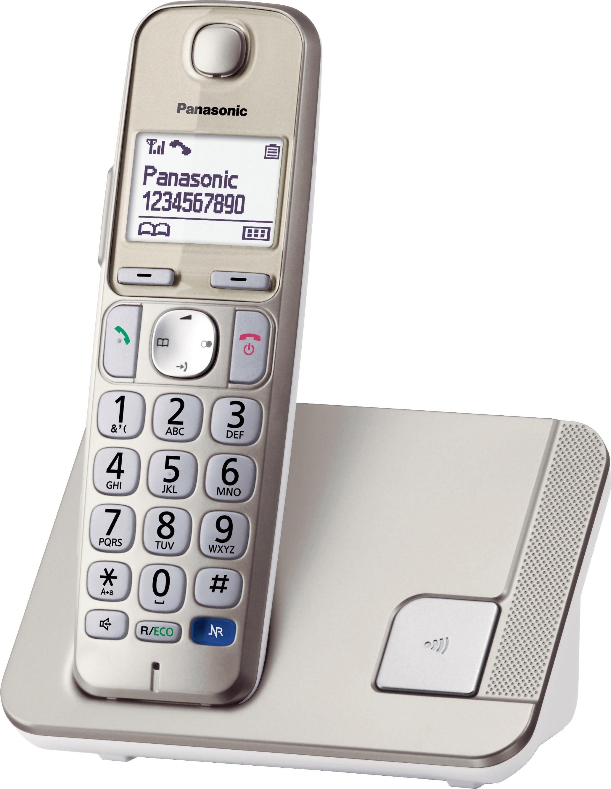 »KX-TGE210GN« Schnurloses DECT-Telefon (Mobilteile: 1) »KX-TGE210GN« Schnurloses DECT-Telefon (Mobilteile: 1)