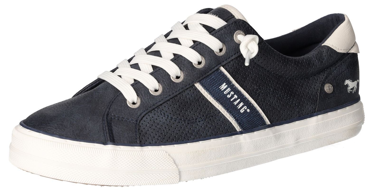 Mustang Shoes Slip-On Sneaker mit stylischem Seitenstreifen, Freizeitschuh, günstig online kaufen