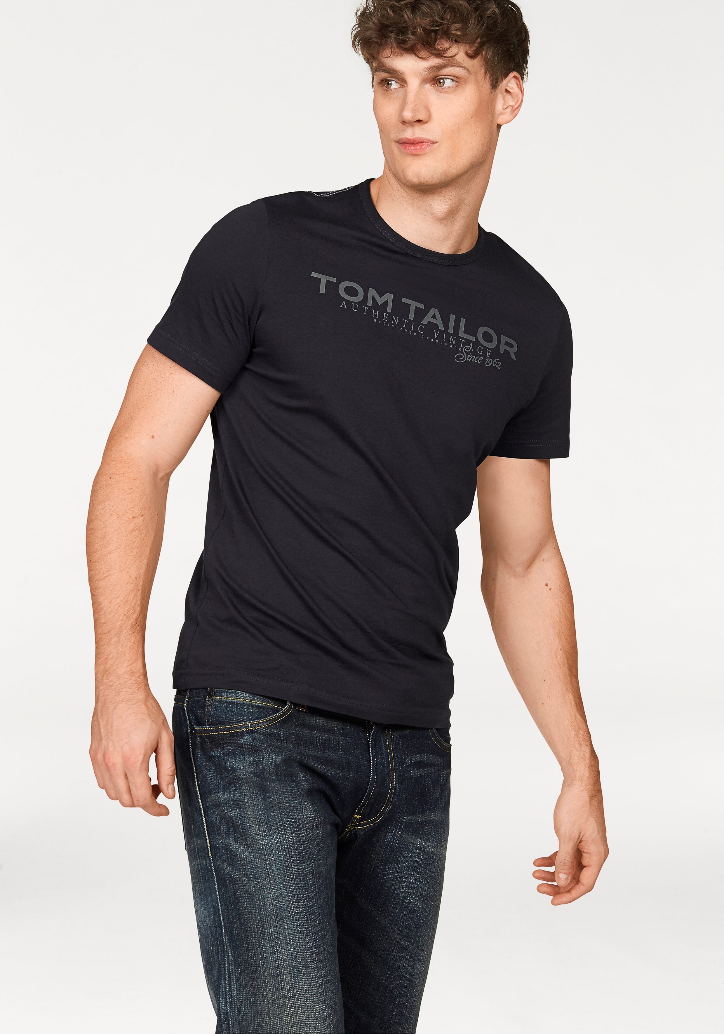 TOM TAILOR T-Shirt mit Logoprint online kaufen | OTTO