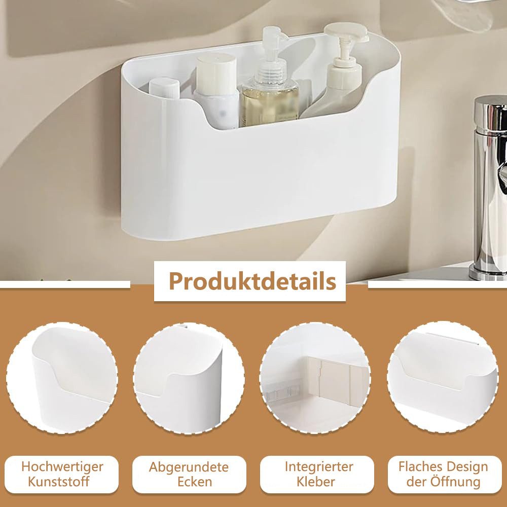FOUORTUNATE-BEE Aufbewahrungsbox 2 Stück Selbstklebendes Schranktür Organizer (Wandmontierte Küchenschranktür Aufbewahrungsbox, 2 St) – Bild 5 von 5