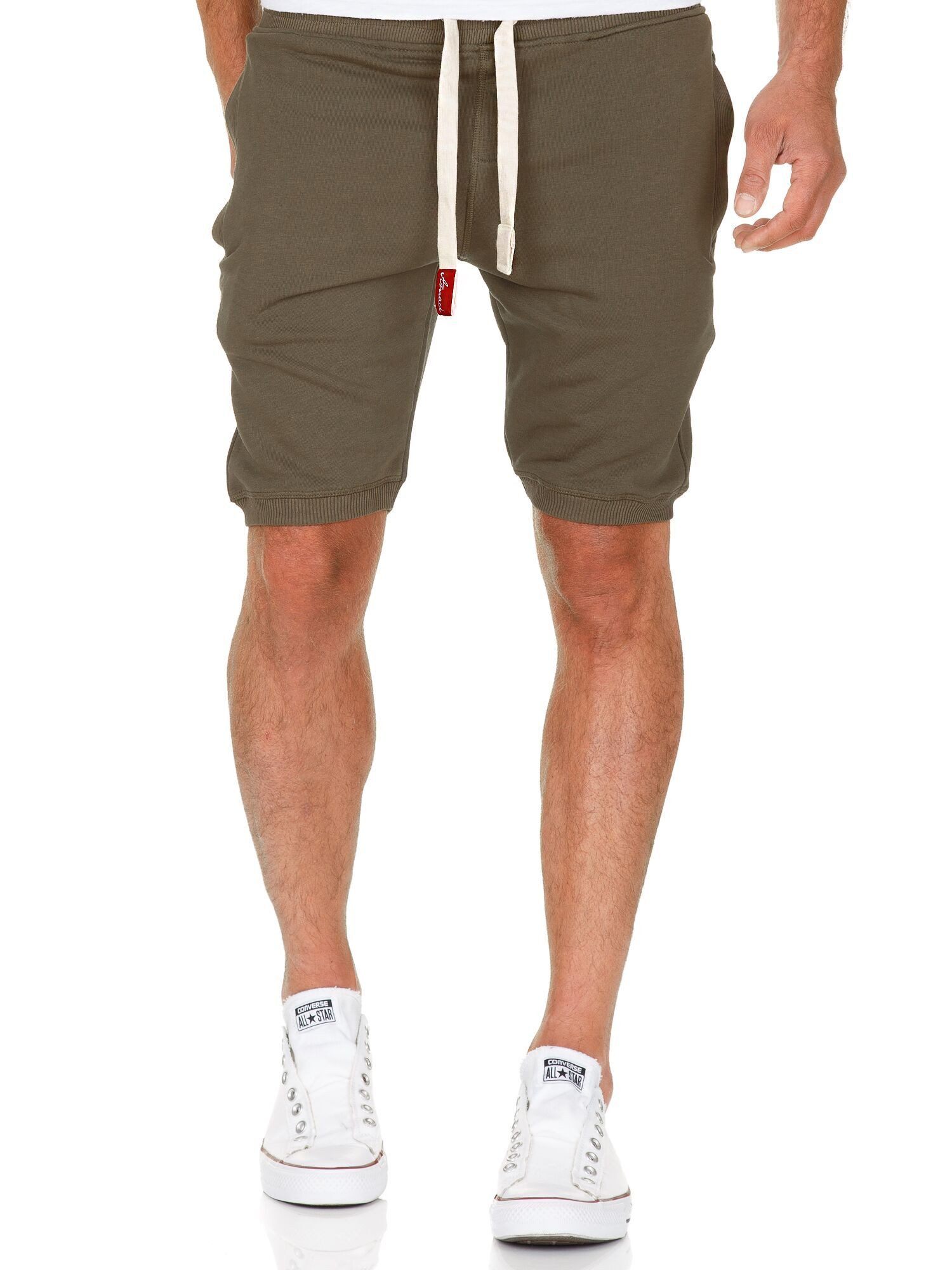 Amaci&Sons Sweatshorts INKSTER Sweatshorts Herren Bermuda Bequeme Kurze Männer Hose