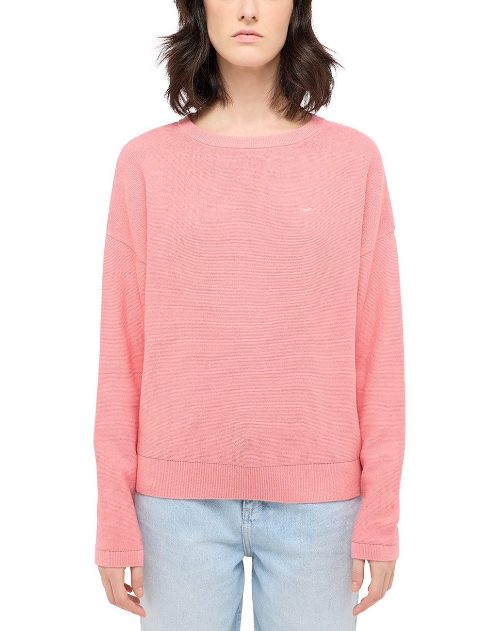 MUSTANG Sweater Damen Style Marble günstig online kaufen