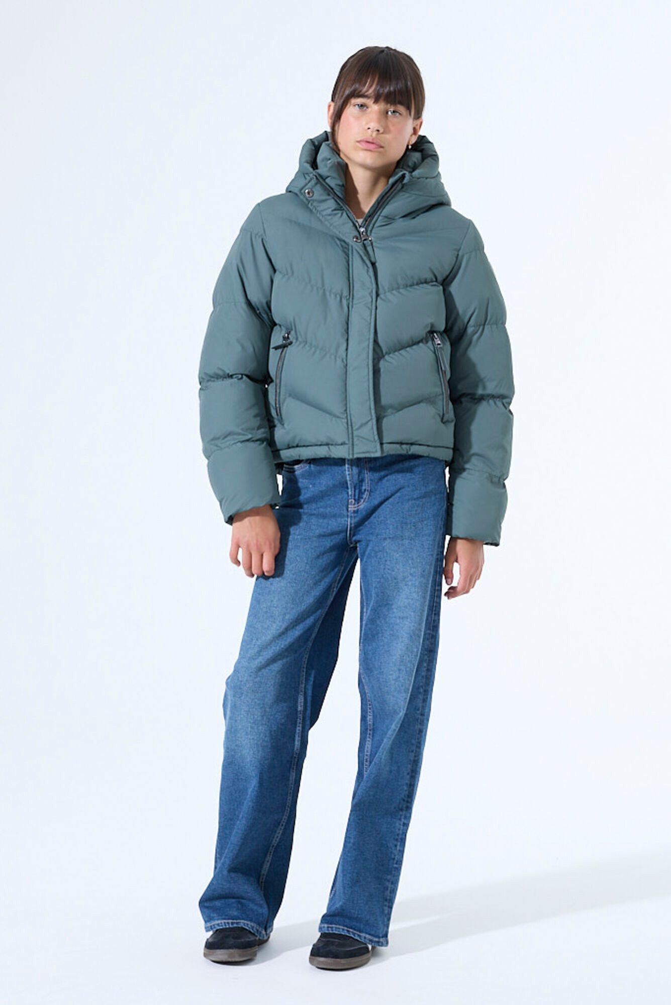 Garcia Steppjacke mit Kapuze for GIRLS