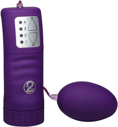 Velvet Vibro-Ei »Purple Pill«, mit Fernbedienung