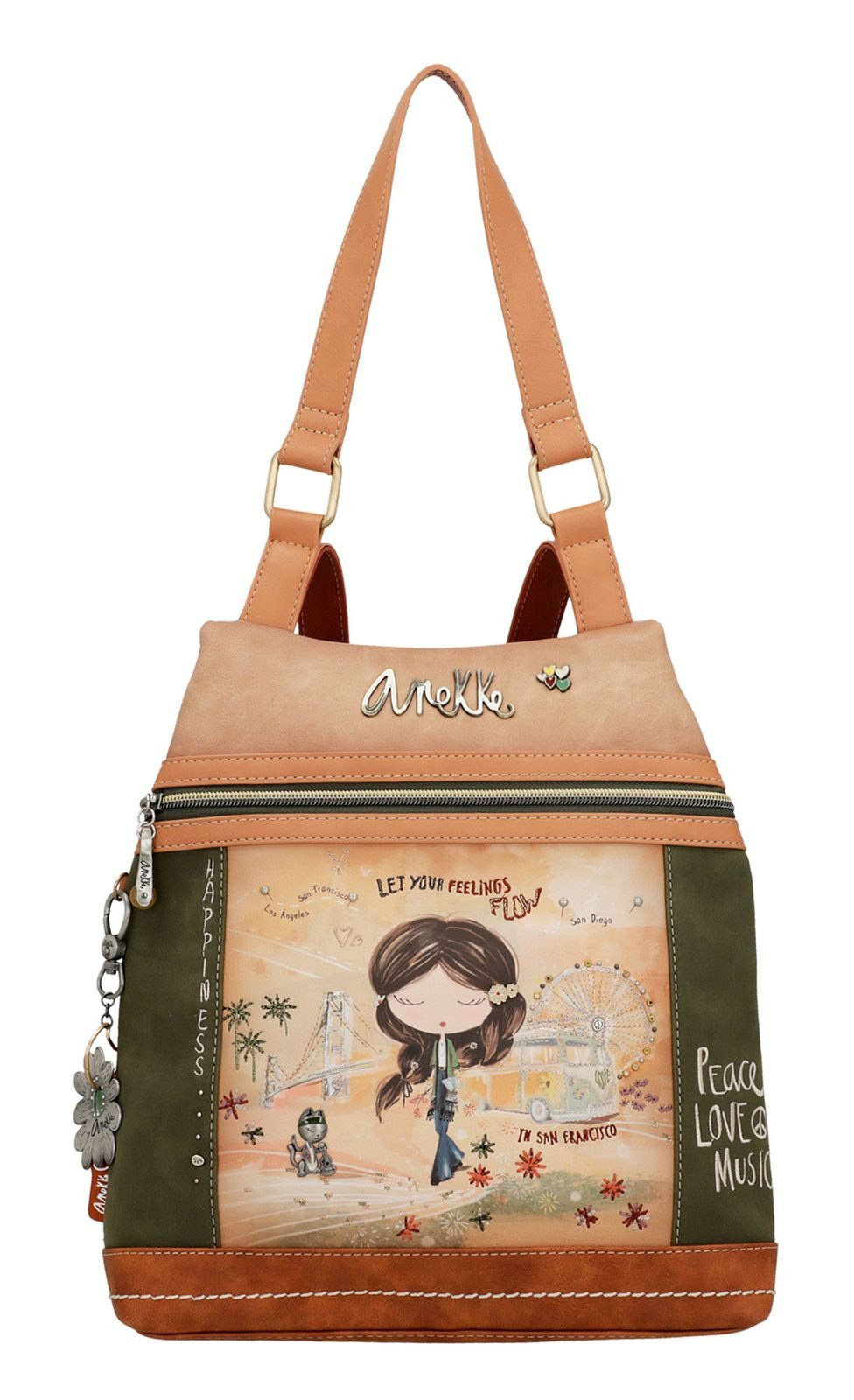 Anekke Rucksack Peace & Love günstig online kaufen