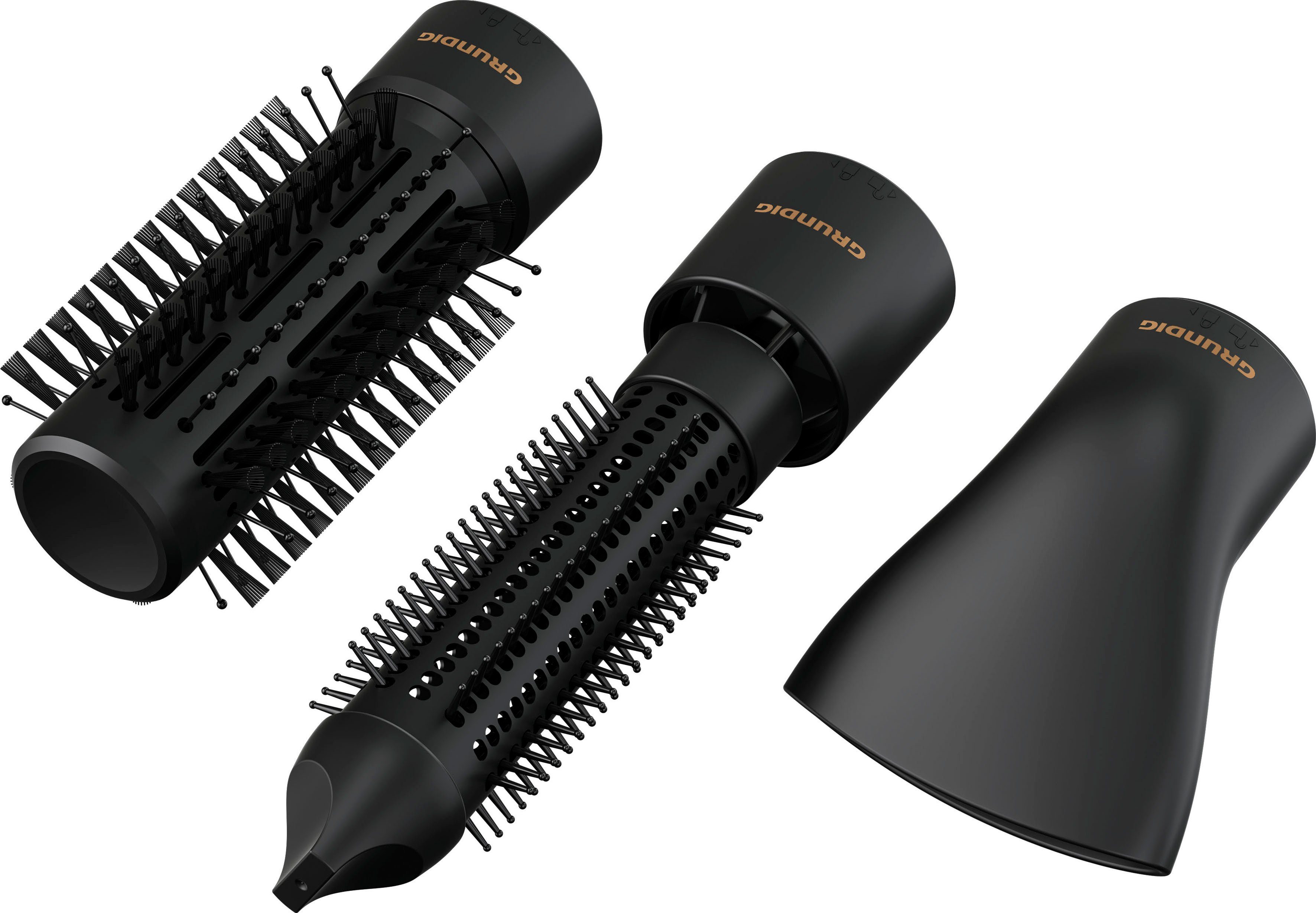 HS Multihaarstyler Lockenstyler NaturaShine 7080 Volumen Grundig &