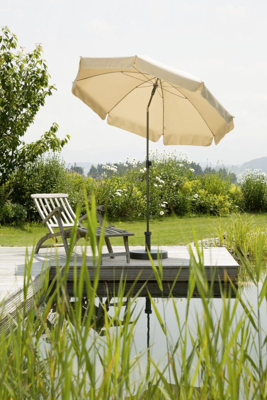Schneider Schirme Sonnenschirm Schneider Sonnenschirm Aquila natur Ø 200 cm – Bild 5 von 5