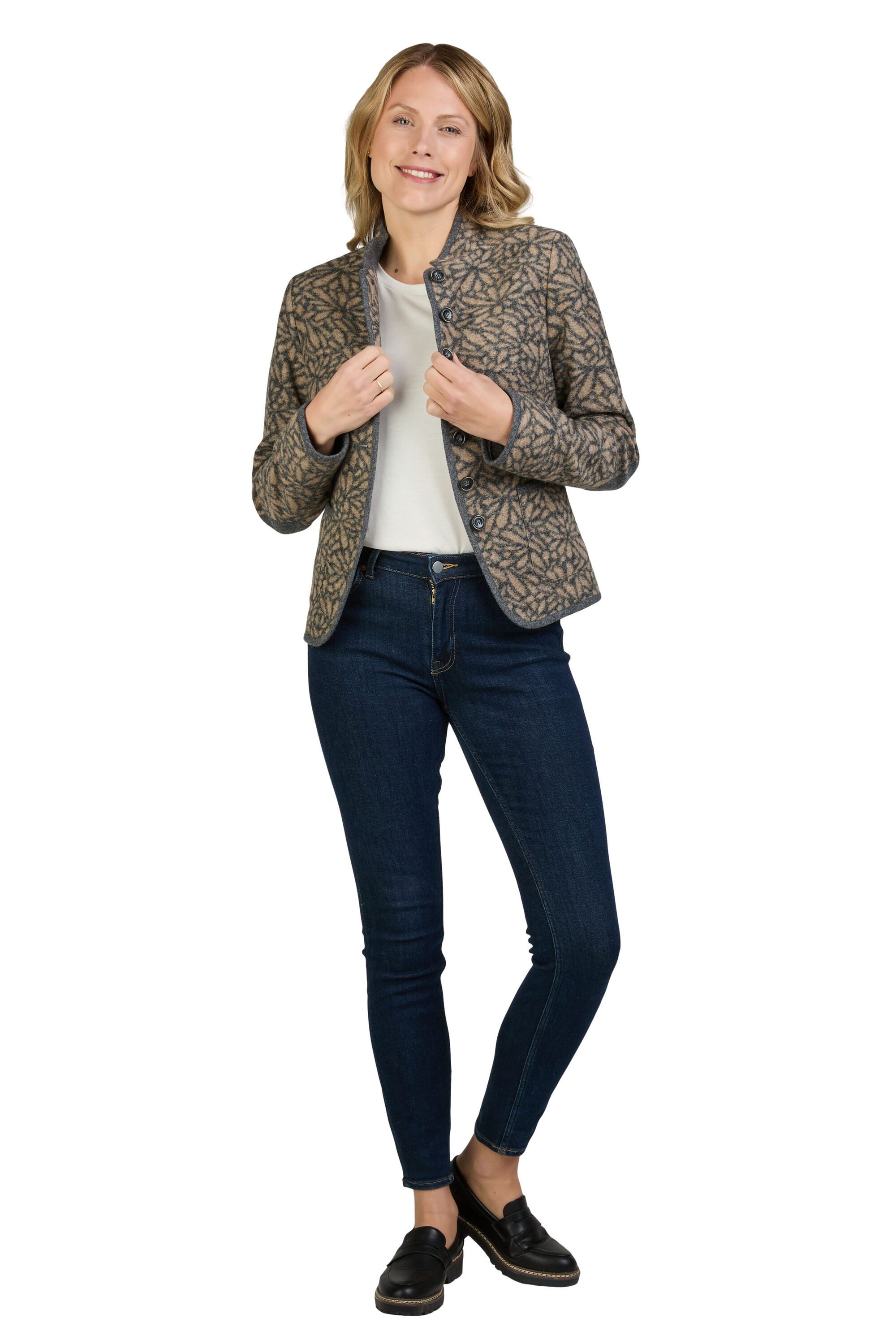 White Label Janker aus Jacquardstrick