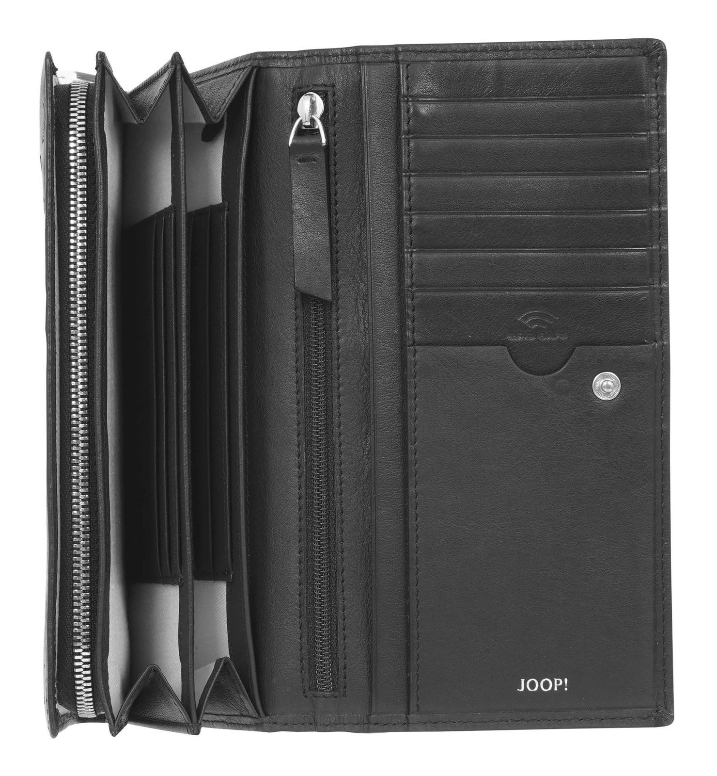 JOOP! Geldbörse Europa Purse, aus echtem Rindsleder mit RFID-Blocker Schutz