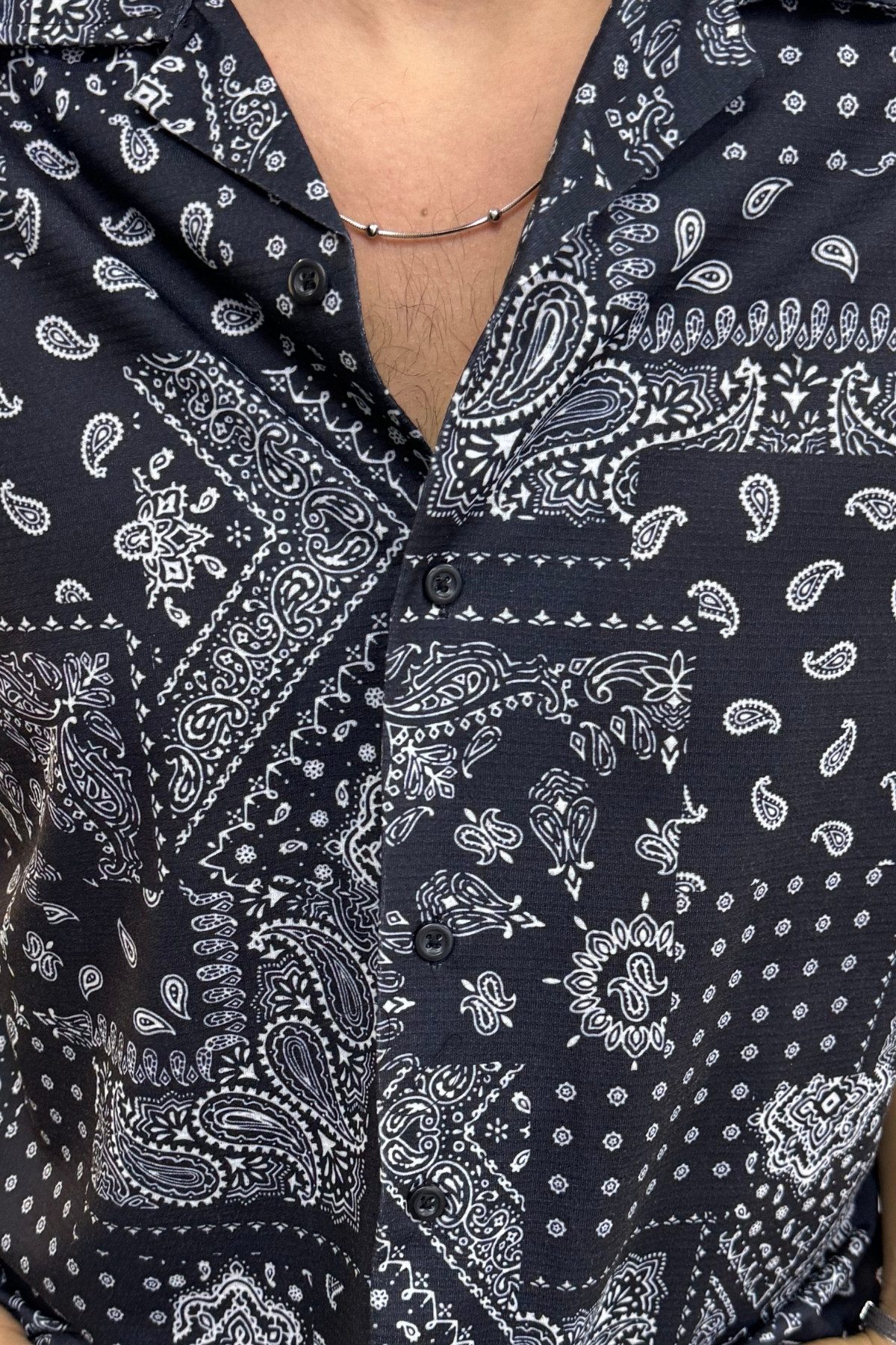 OSSY HOMER Hawaiihemd Paisley Kurzarmhemd – günstig online kaufen