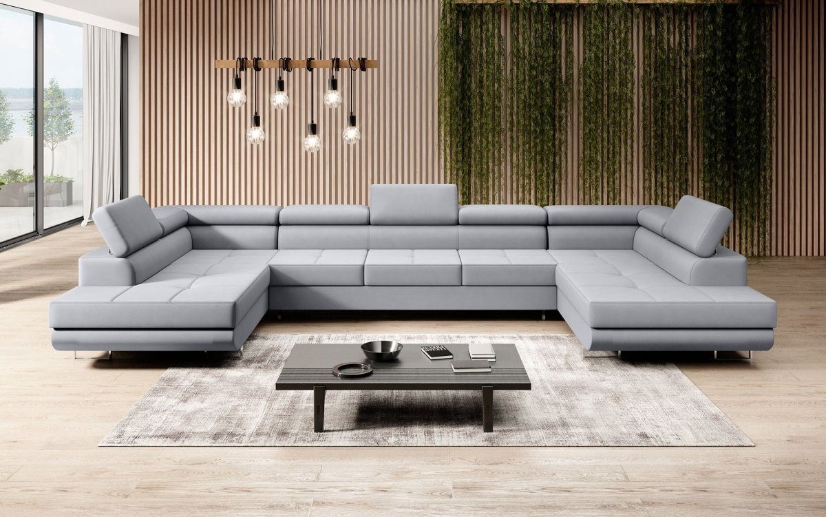 Luxusbetten24 Schlafsofa Designer Sofa Positano, mit Stauraum und Schlaffun günstig online kaufen