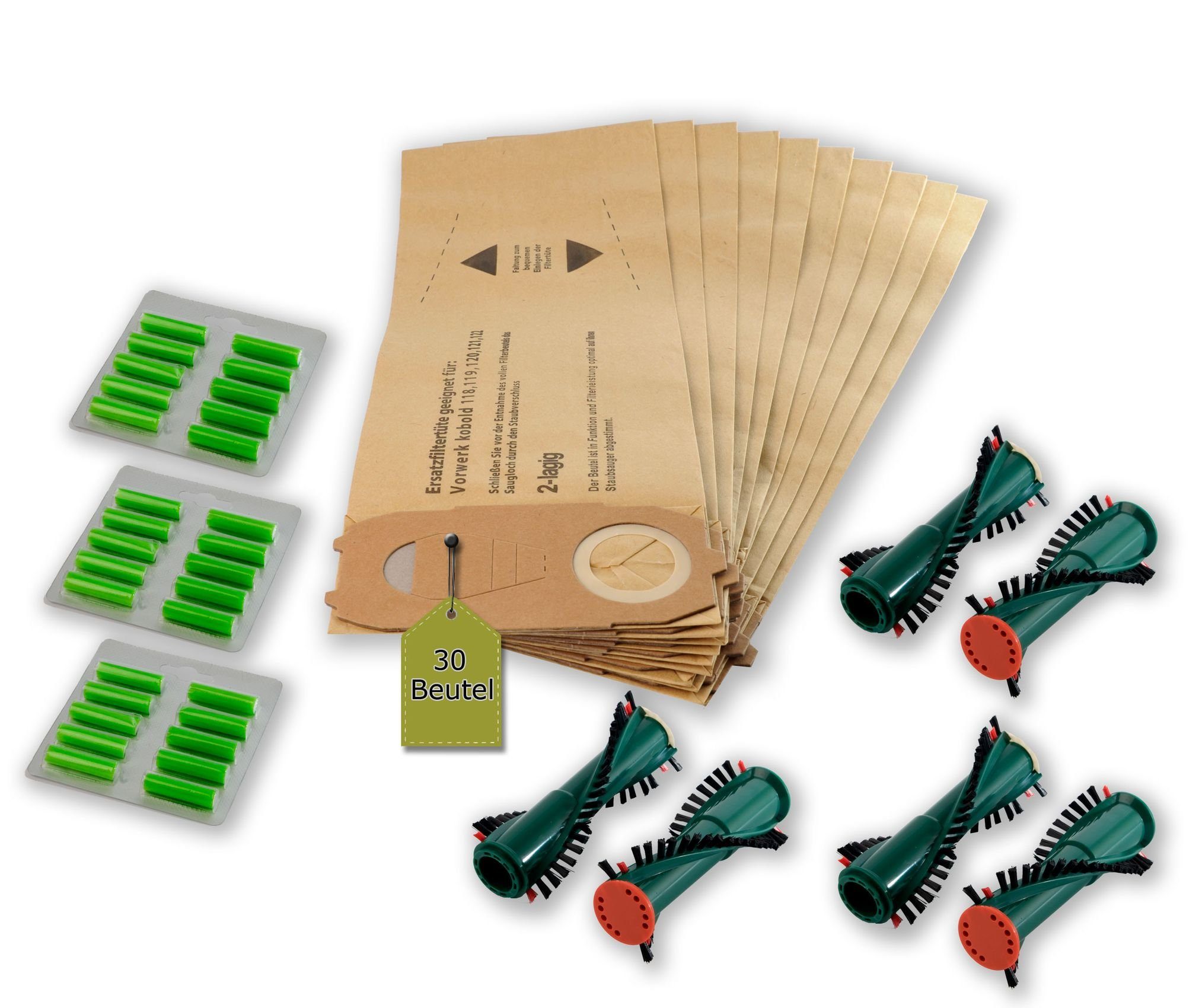 Staubsaugerbeutel passend für Vorwerk Kobold VK 118, 119, 120, 121, 122