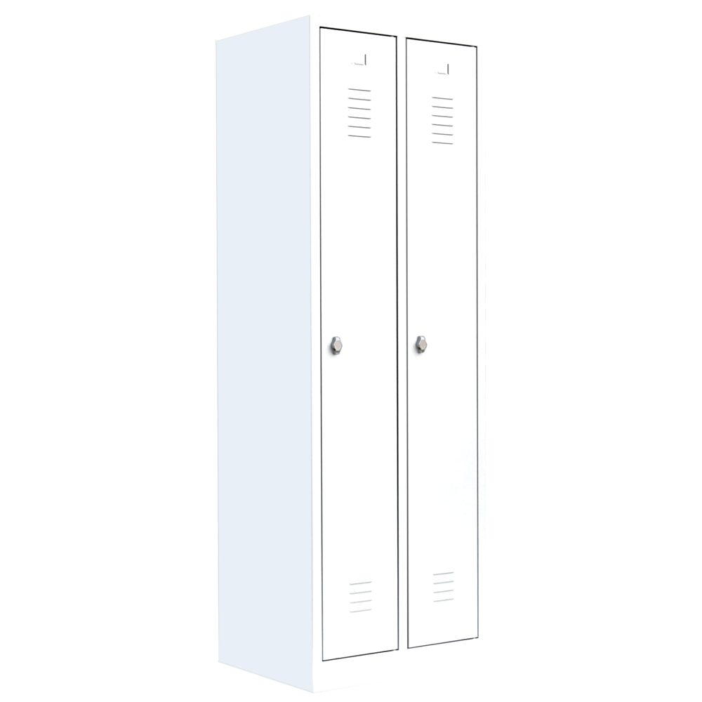 Steelboxx Spind Spind Garderobenschrank Stahlschrank Metallschrank Kleiderspind (1-St) Komplett verschweißt und montiert