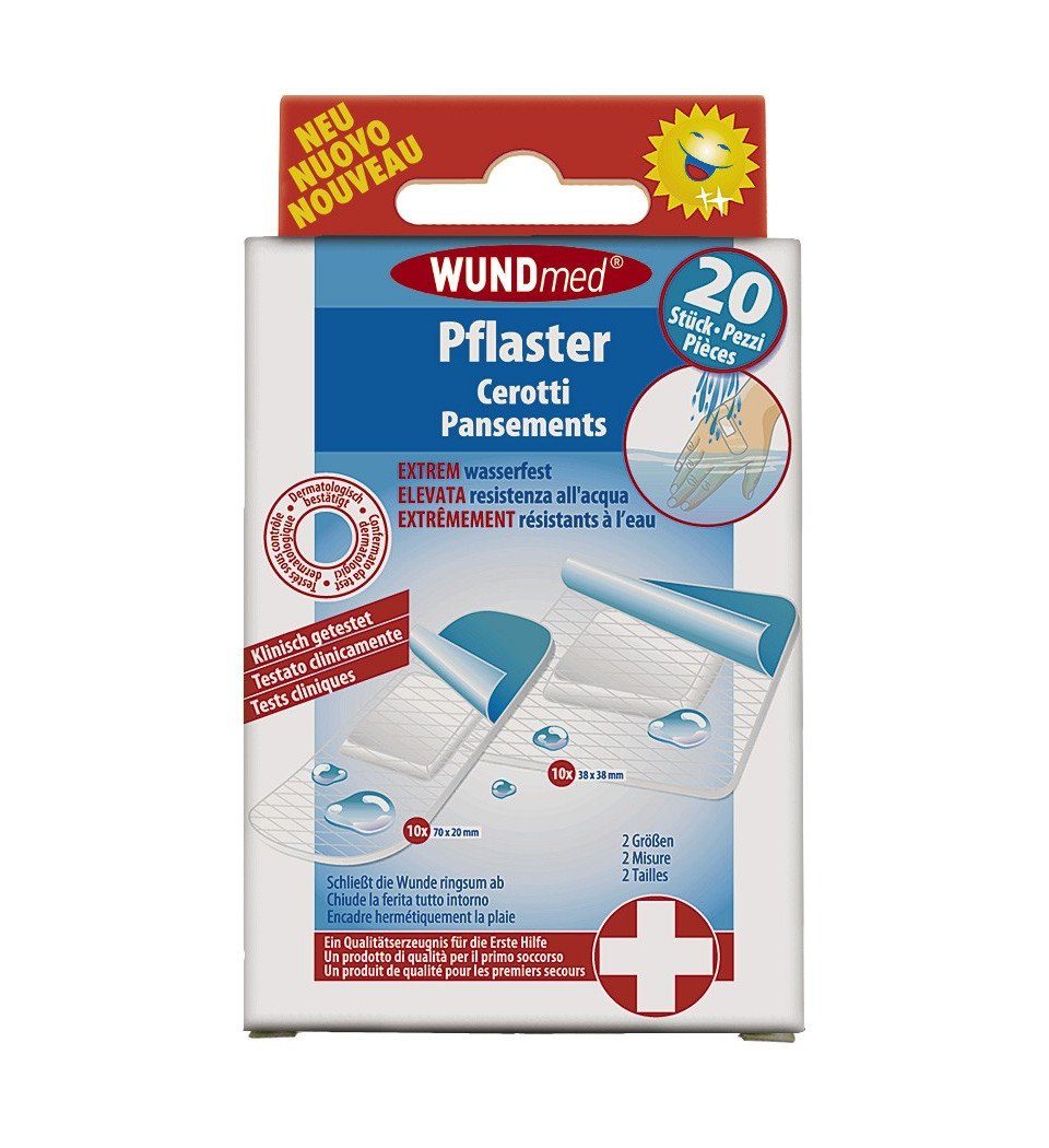 Wundmed Wundpflaster Wundmed Wundpflaster extrem wasserfest