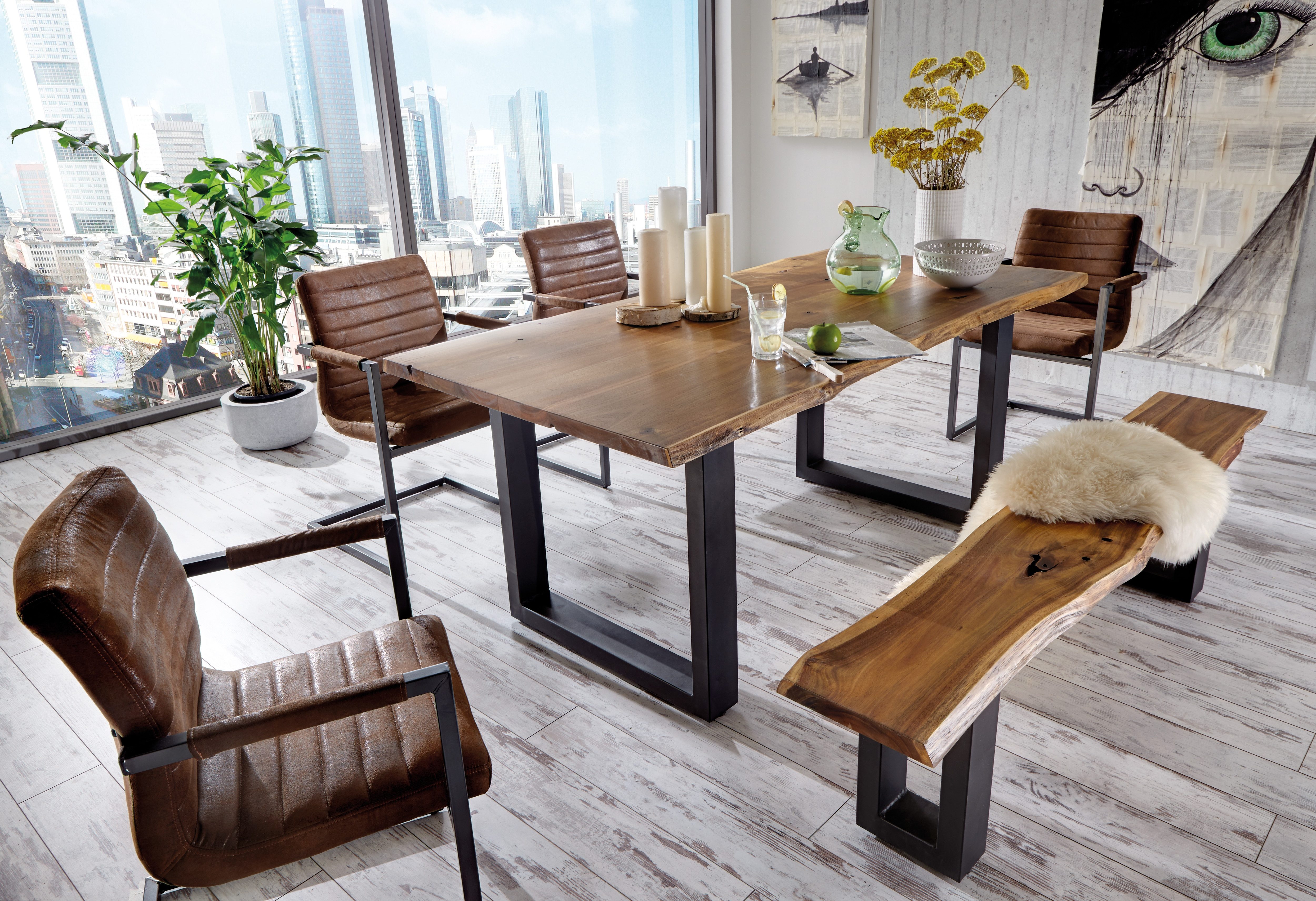 Esstisch QUEENS von PREMIUM COLLECTION by home affaire