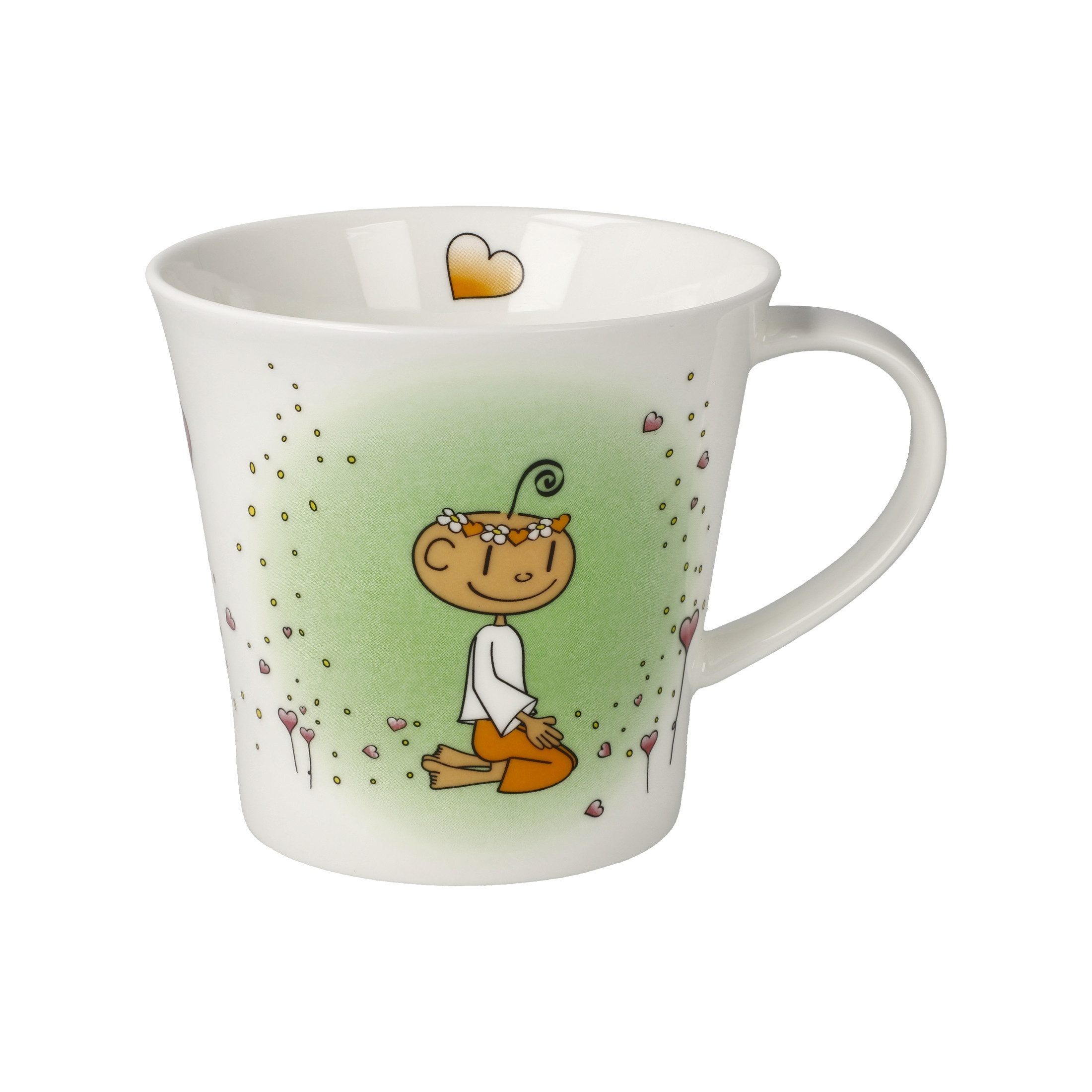 Tasse Goebel Atelier, Tasse, Der kleine Yogi - Danke 2025