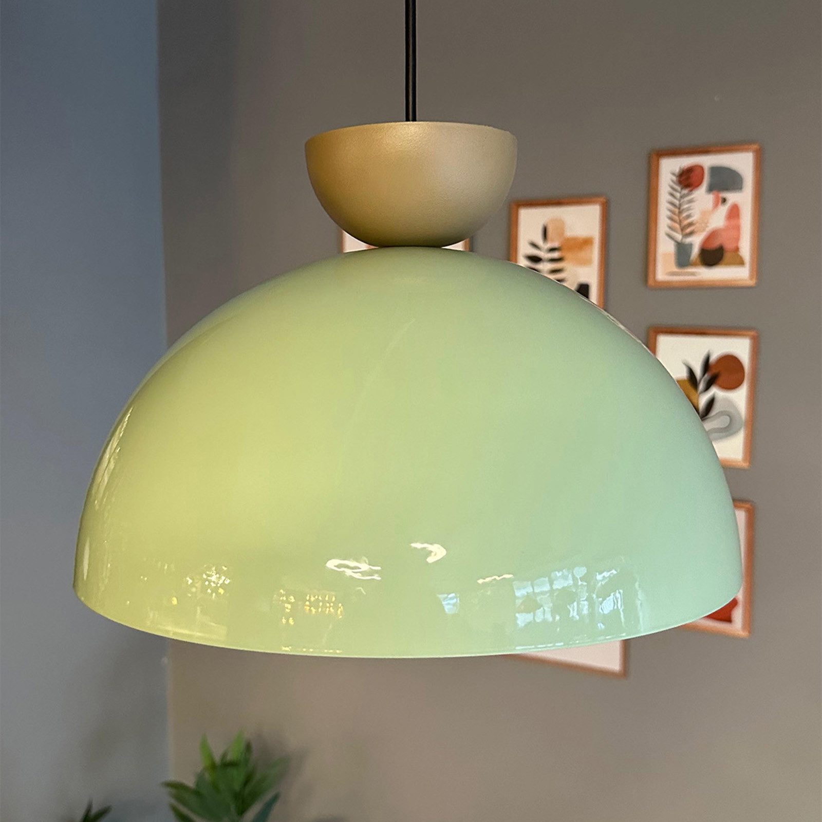 Bamyum Pendelleuchte Yimpi Metall Ø30 cm, günstig online kaufen