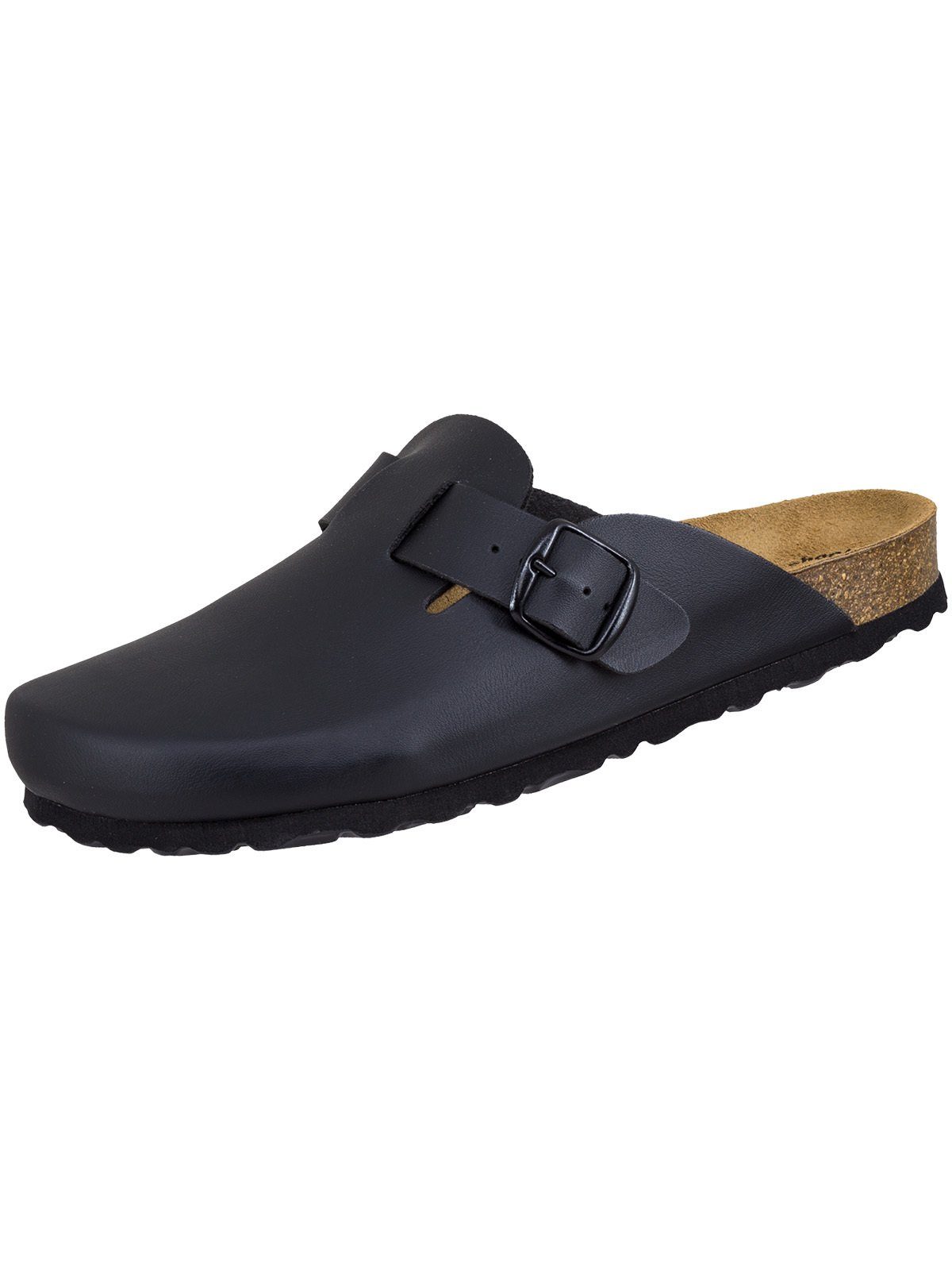 SALIHA Bioline Clog schwarz Pantolette