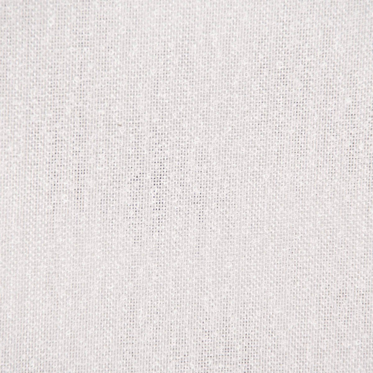SCHÖNER LEBEN. Meterware Gardinenstoff Stores feine Bouclé-Struktur mit Bleiband creme 2,60m, leicht perforiert, Kunstfaser, made in Germany, mit Bleiband, pflegeleicht, überbreit