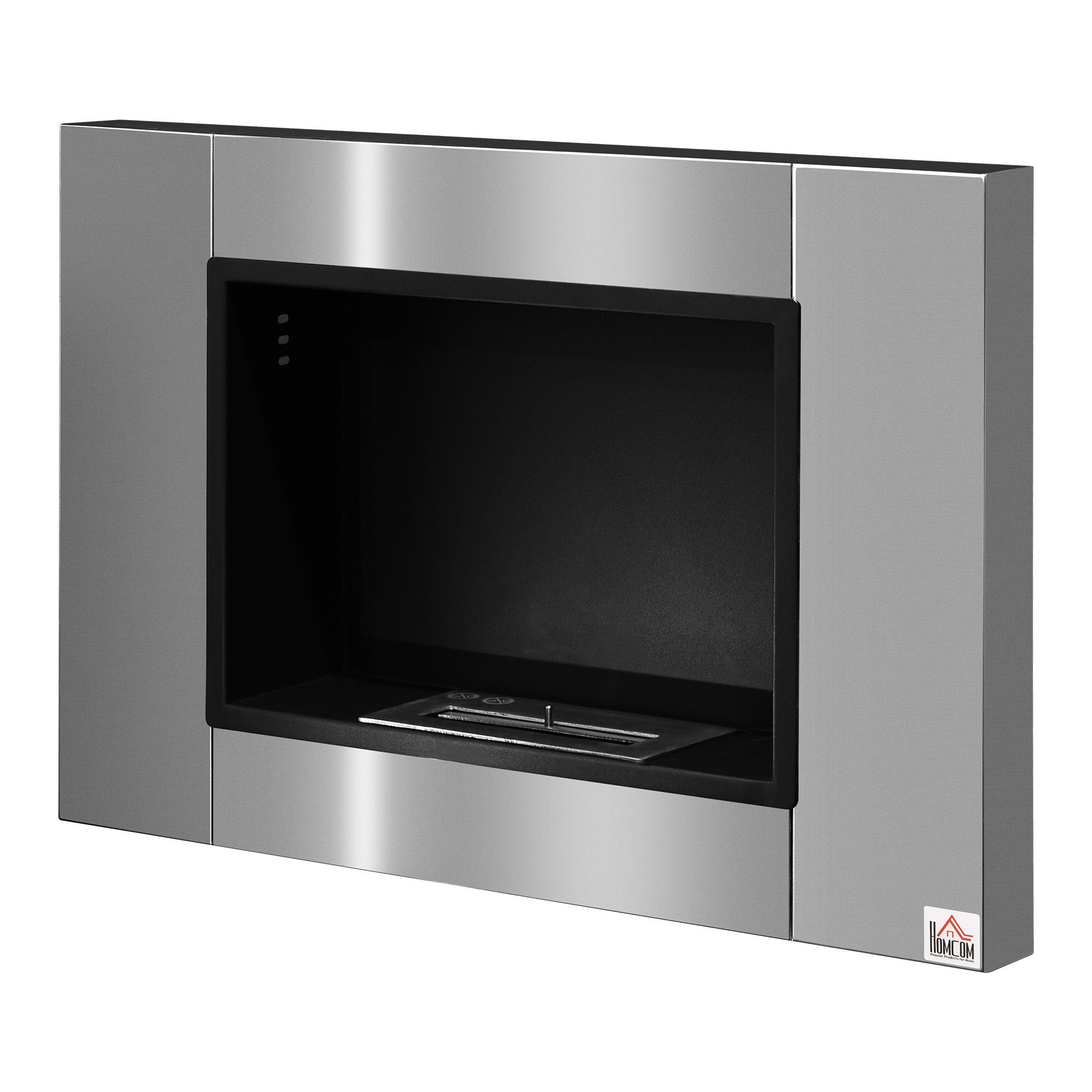 HOMCOM Echtfeuer-Dekokamin Ethanol-Kamin, Ethanol-Kamin 0,9 L Bio-Ethanol-B günstig online kaufen